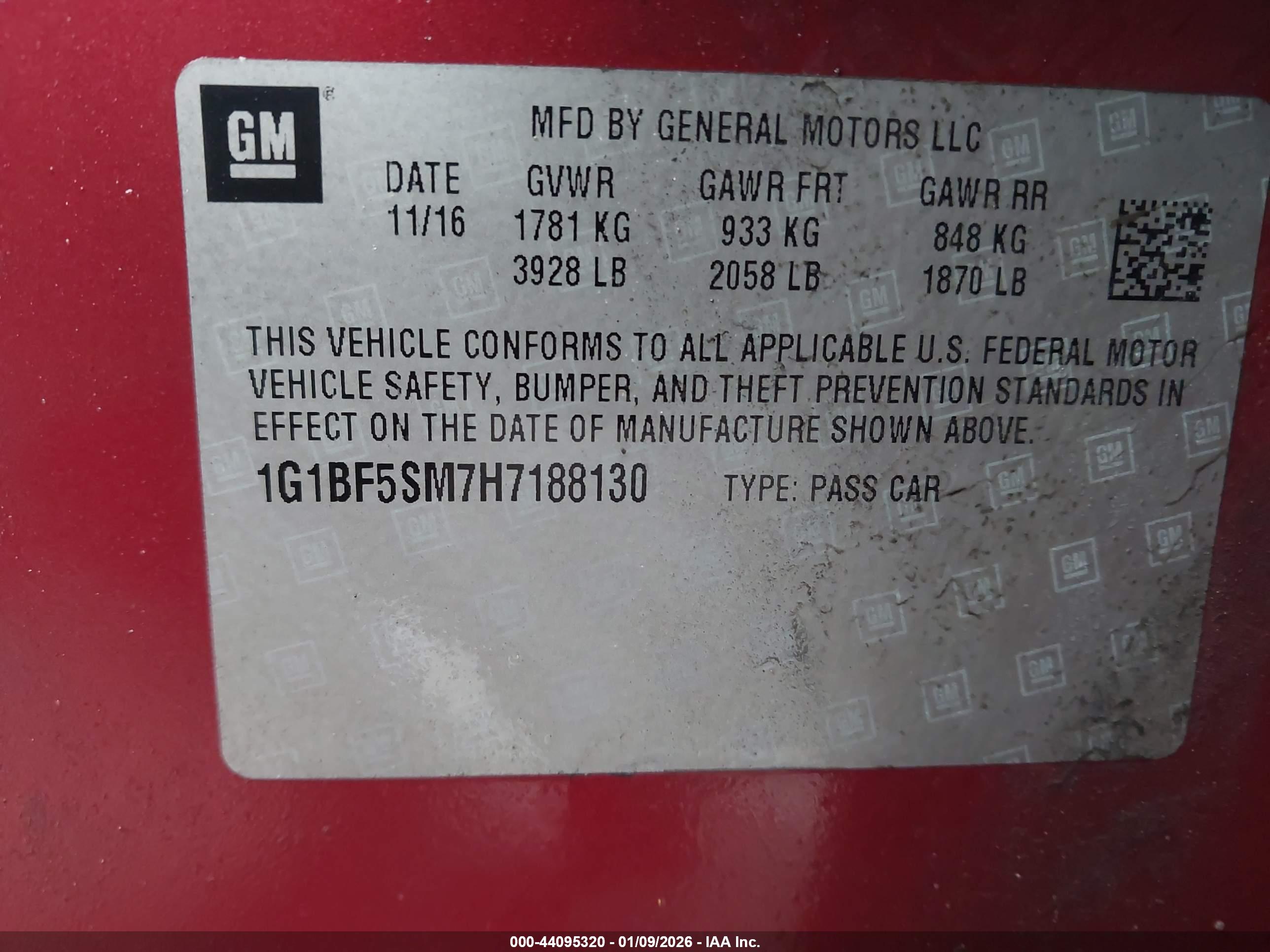 CHEVROLET CRUZE image 9