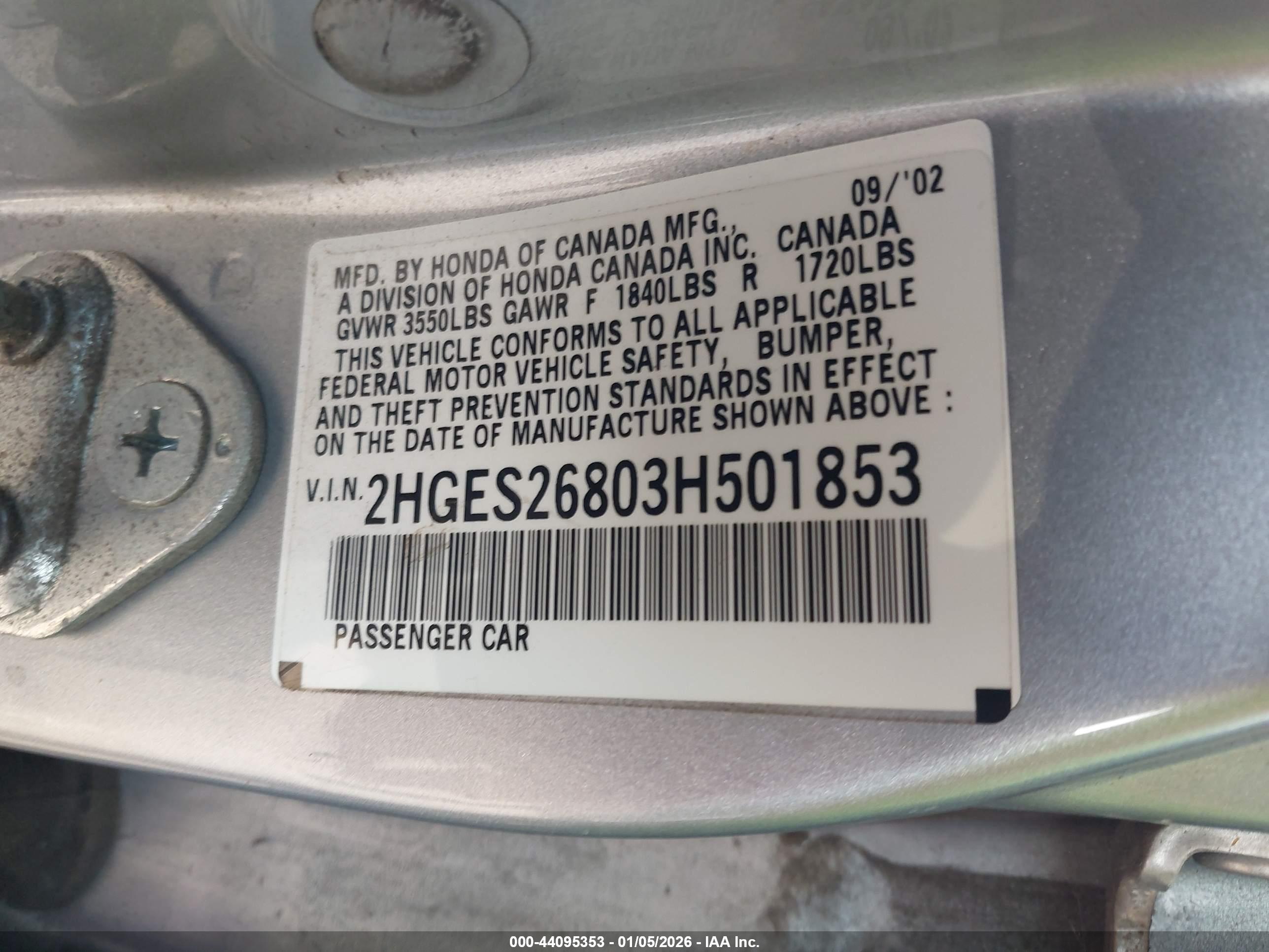 HONDA CIVIC image 9