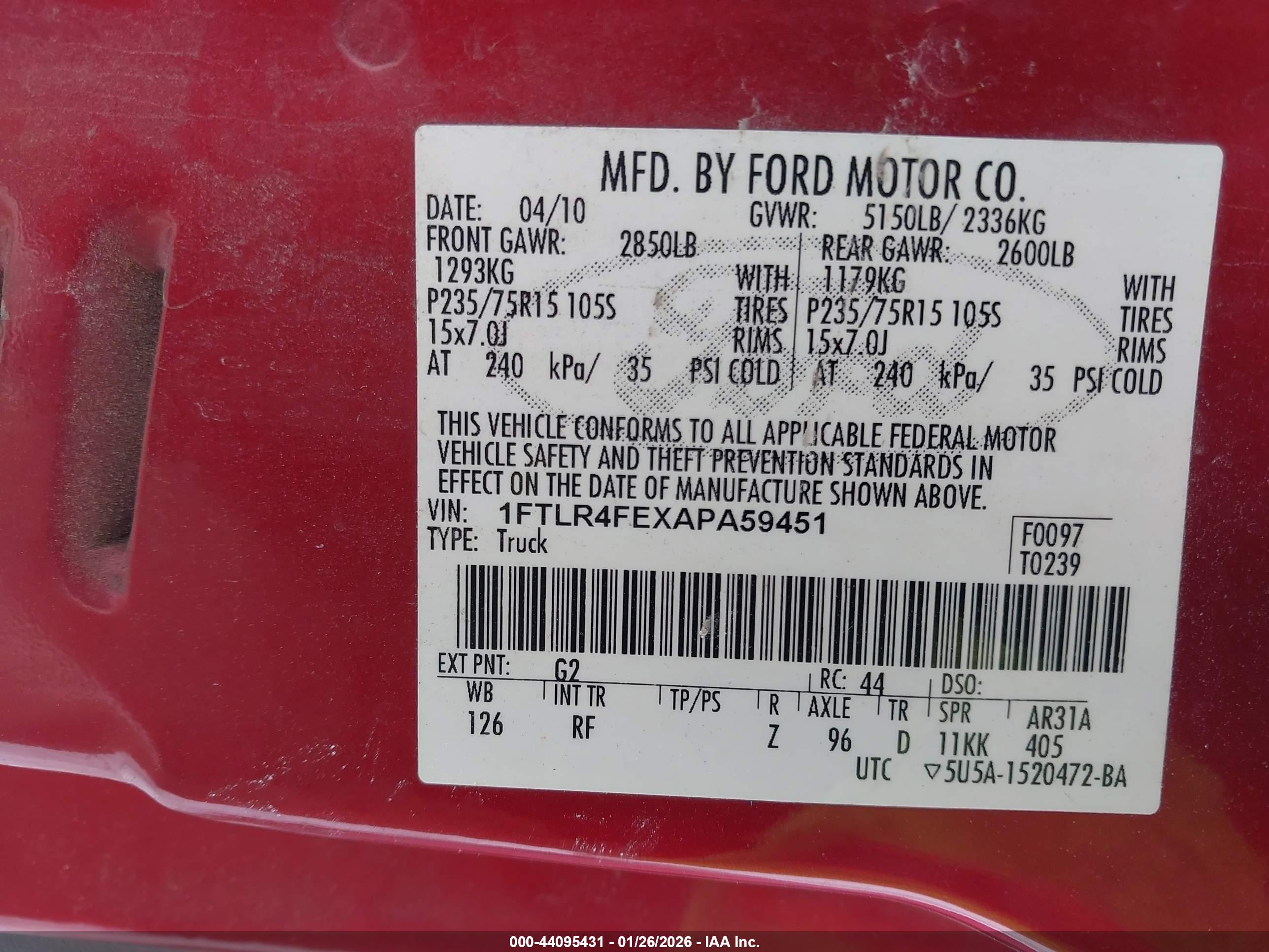 FORD RANGER image 9