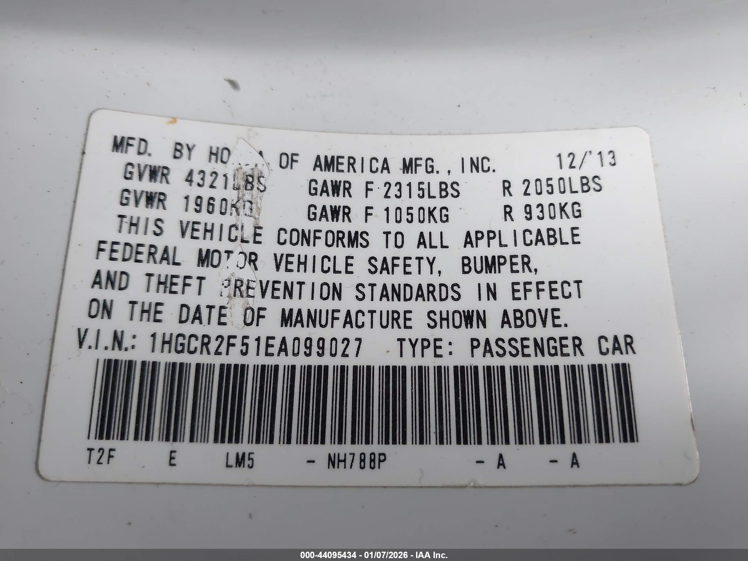 HONDA ACCORD image 9