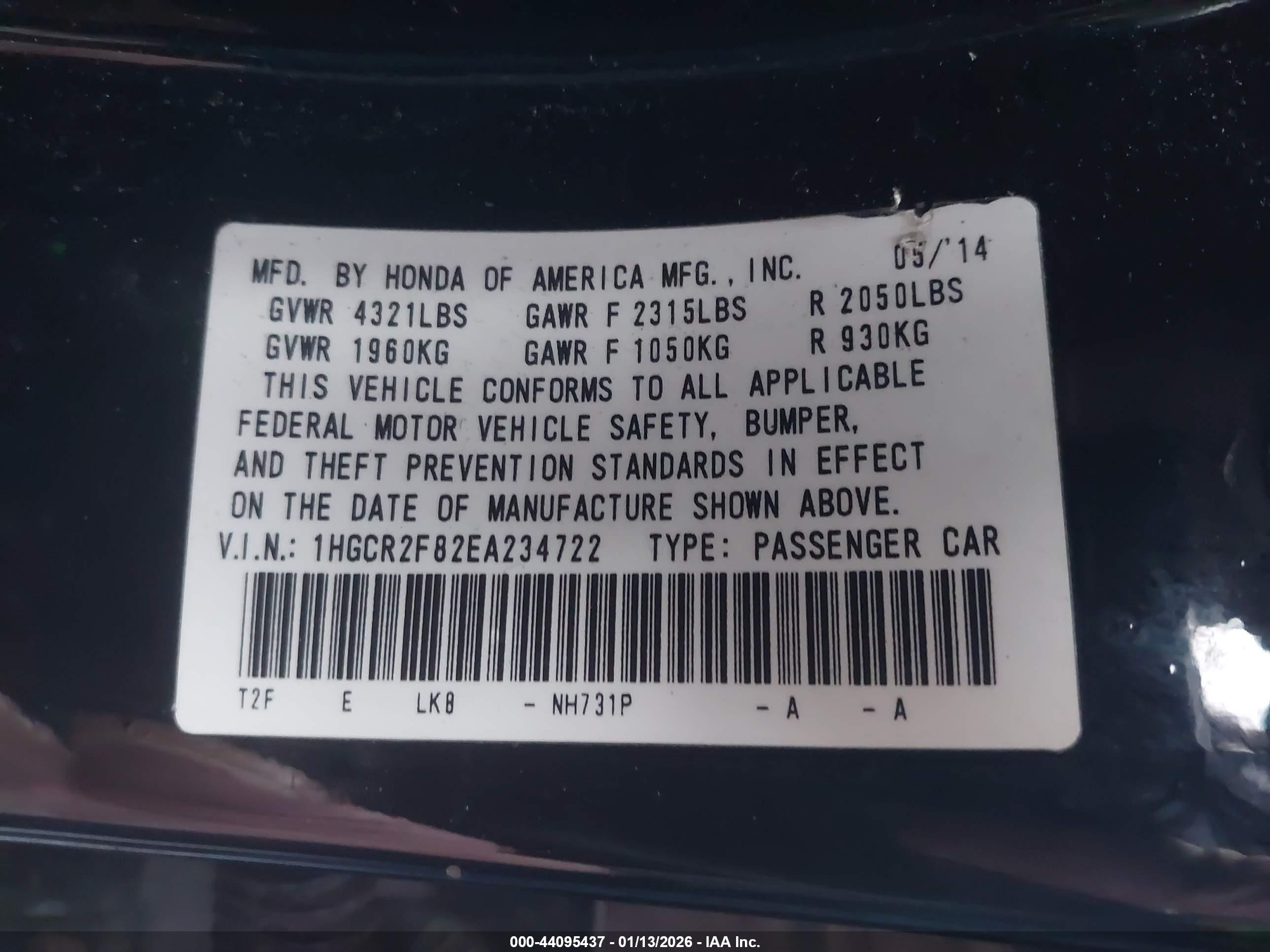 HONDA ACCORD image 9
