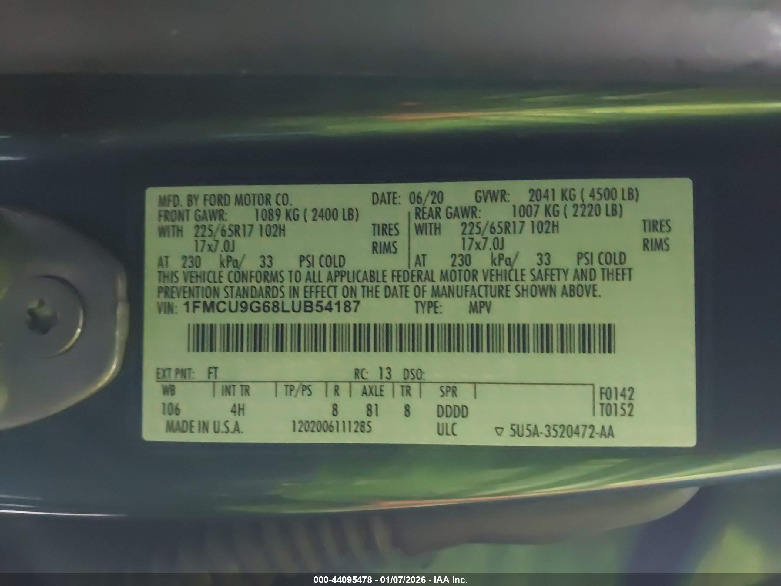 FORD ESCAPE image 9