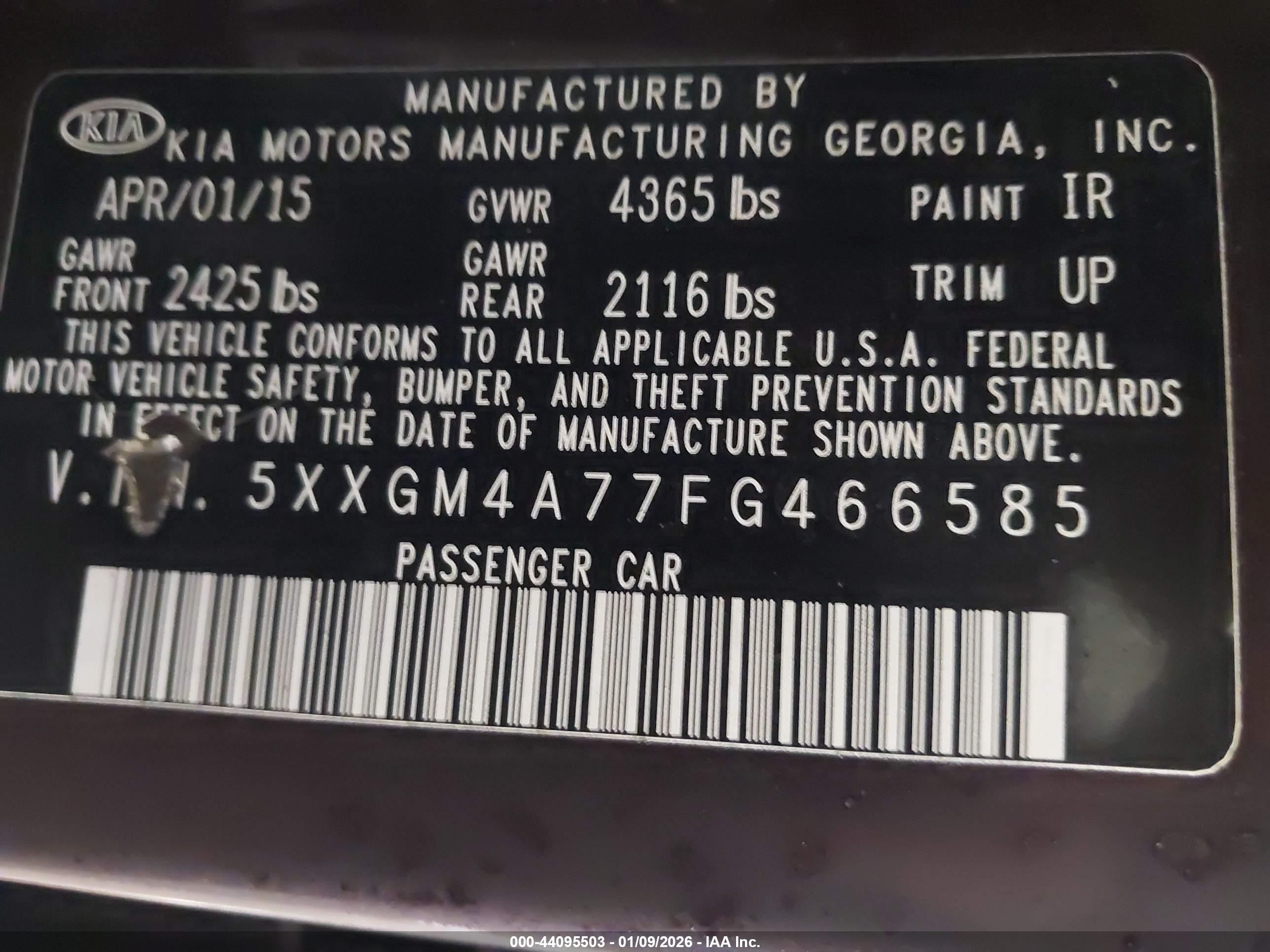 KIA OPTIMA image 9