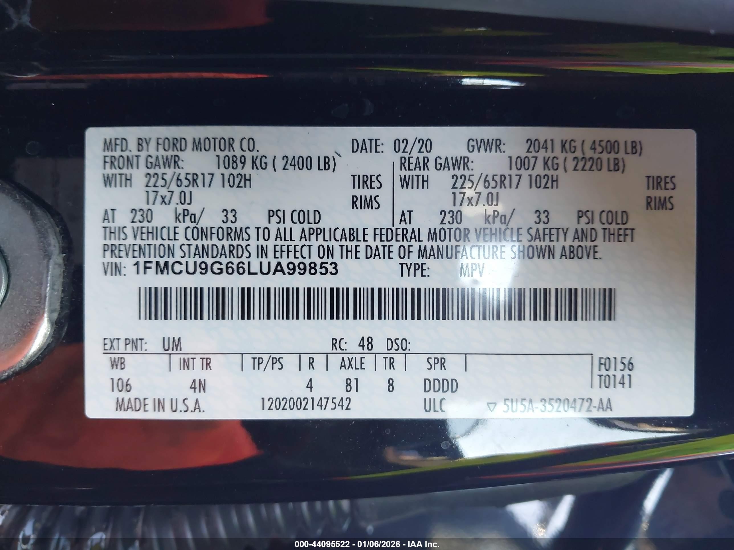 FORD ESCAPE image 9
