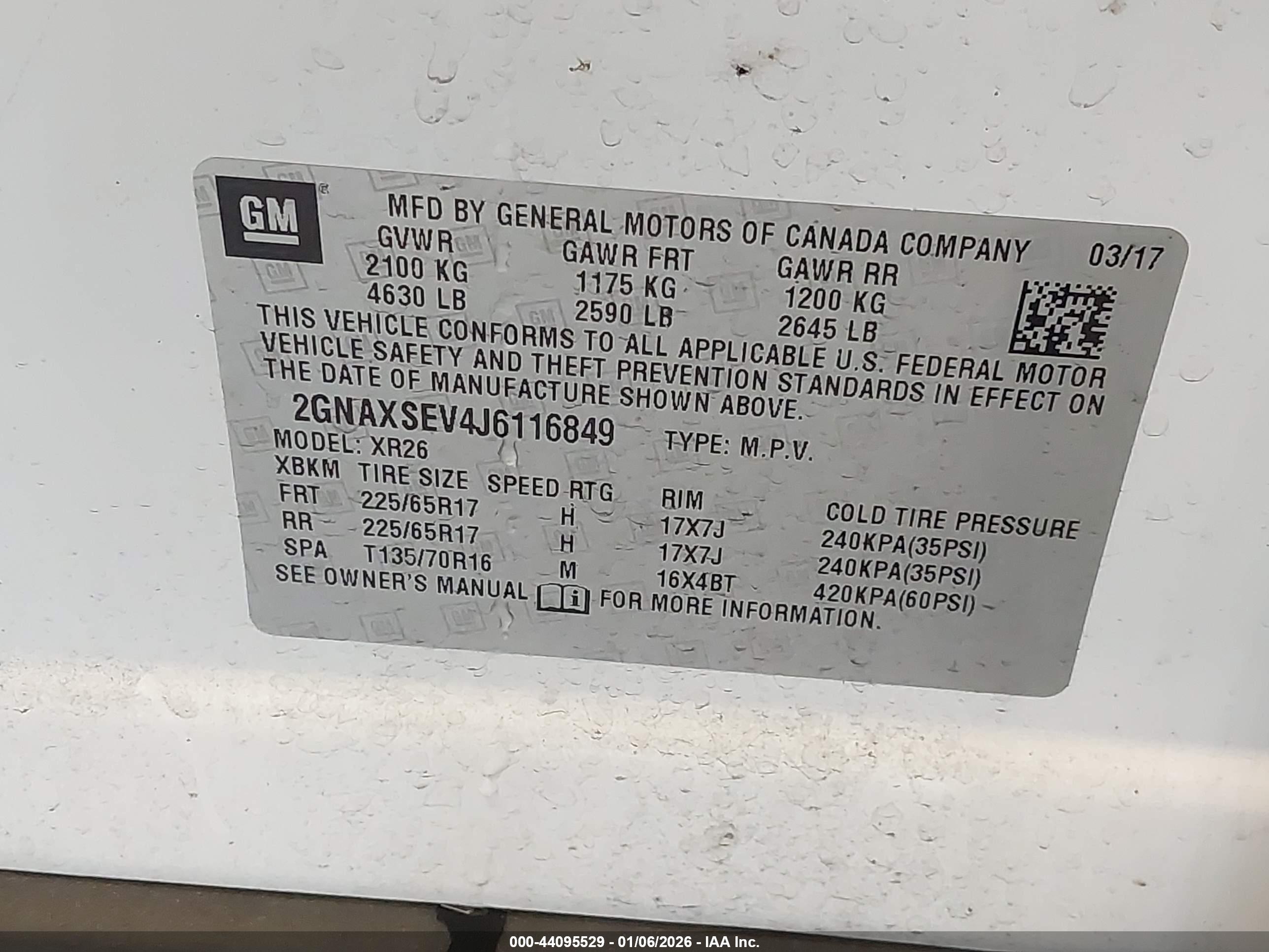 CHEVROLET EQUINOX image 9