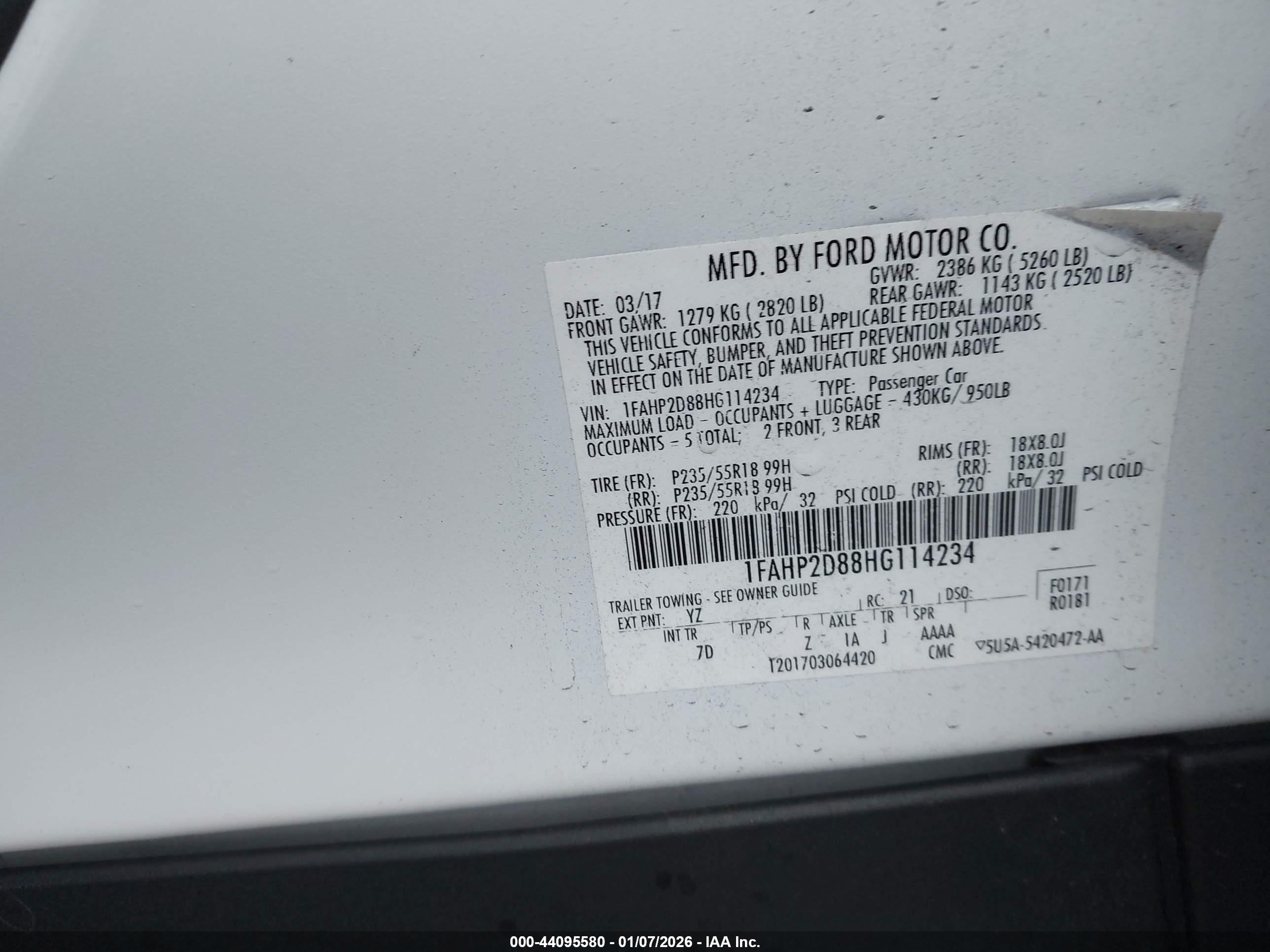 FORD TAURUS image 9