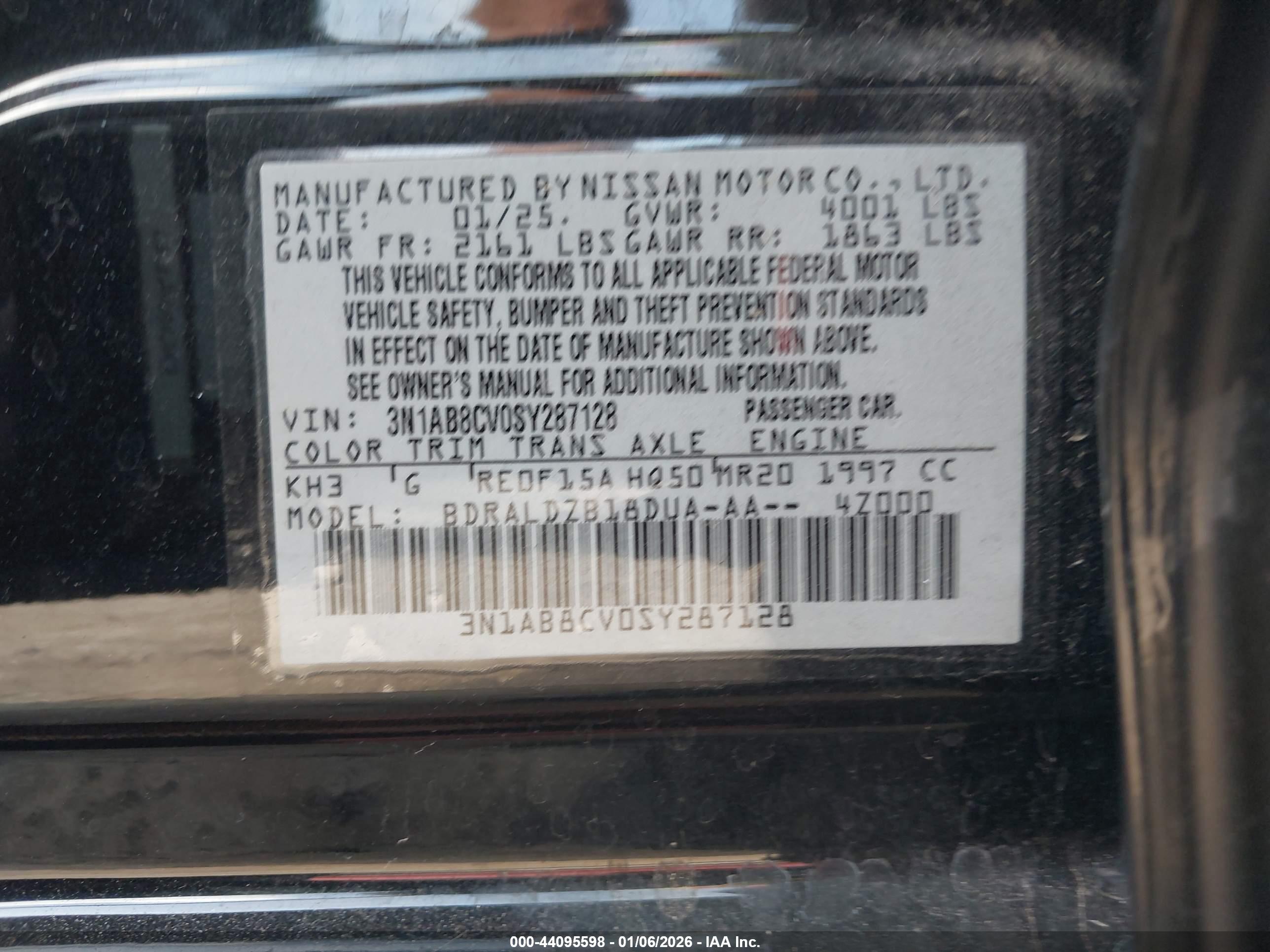 NISSAN SENTRA image 9