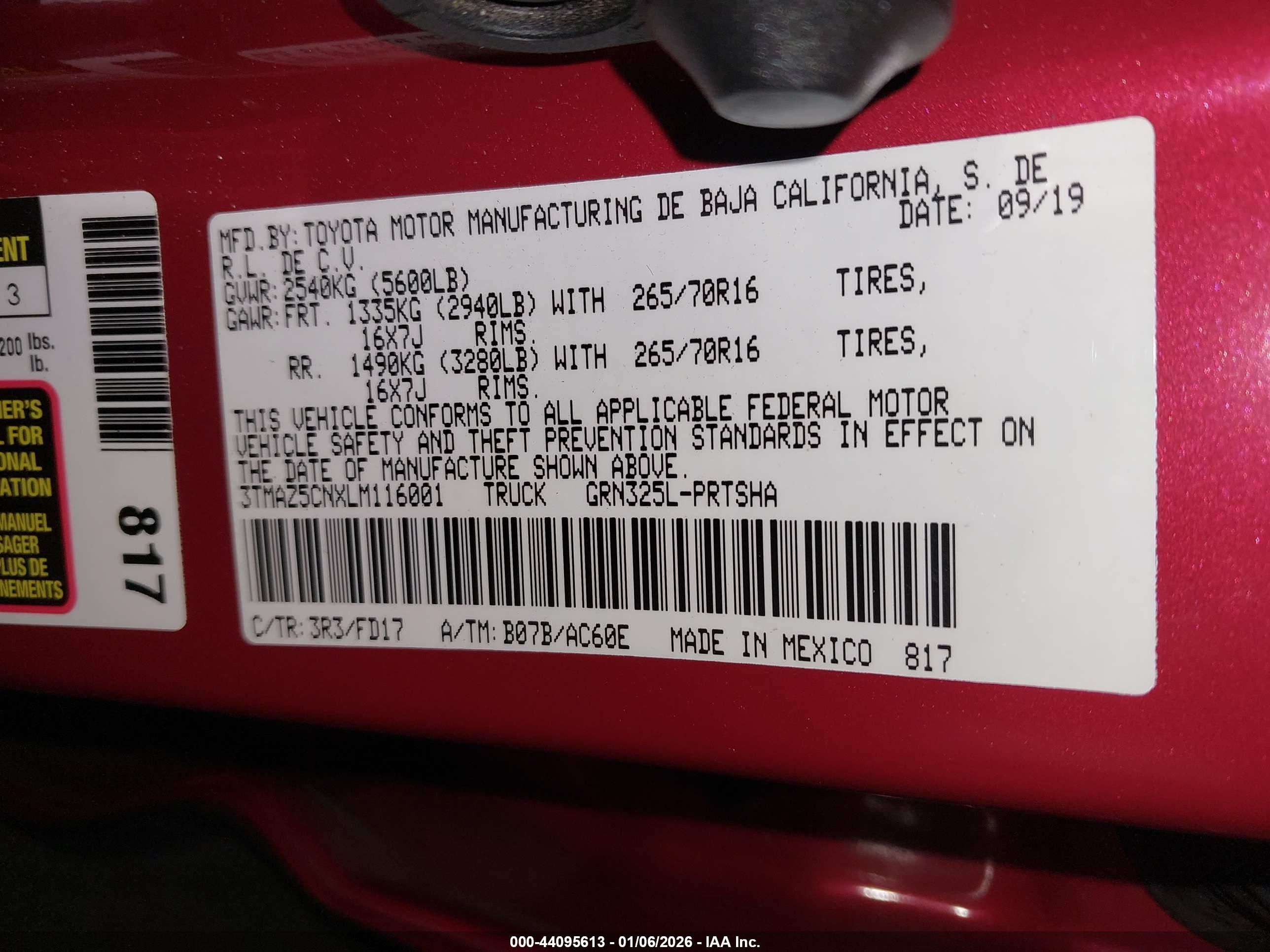 TOYOTA TACOMA image 9