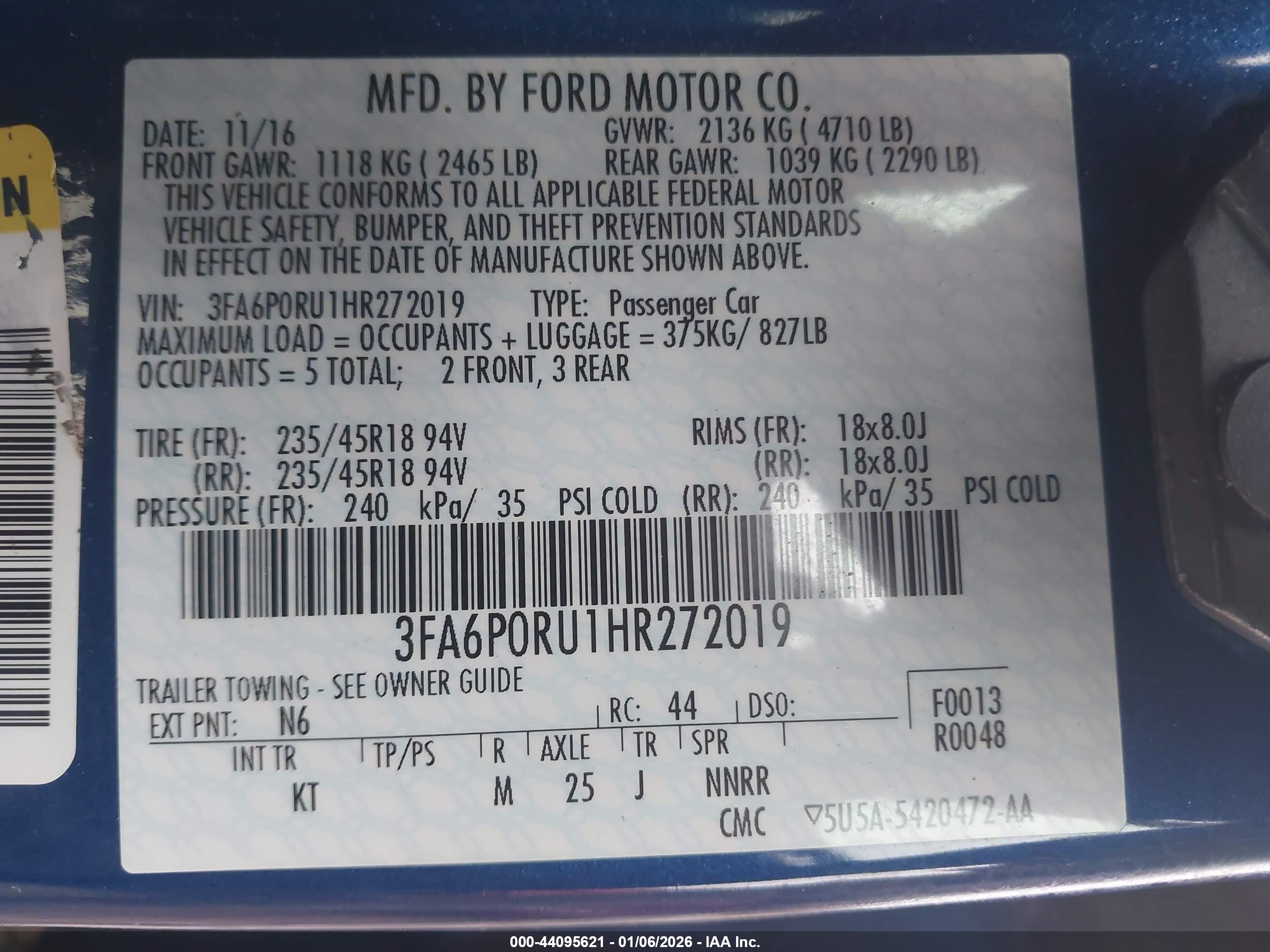 FORD FUSION image 9