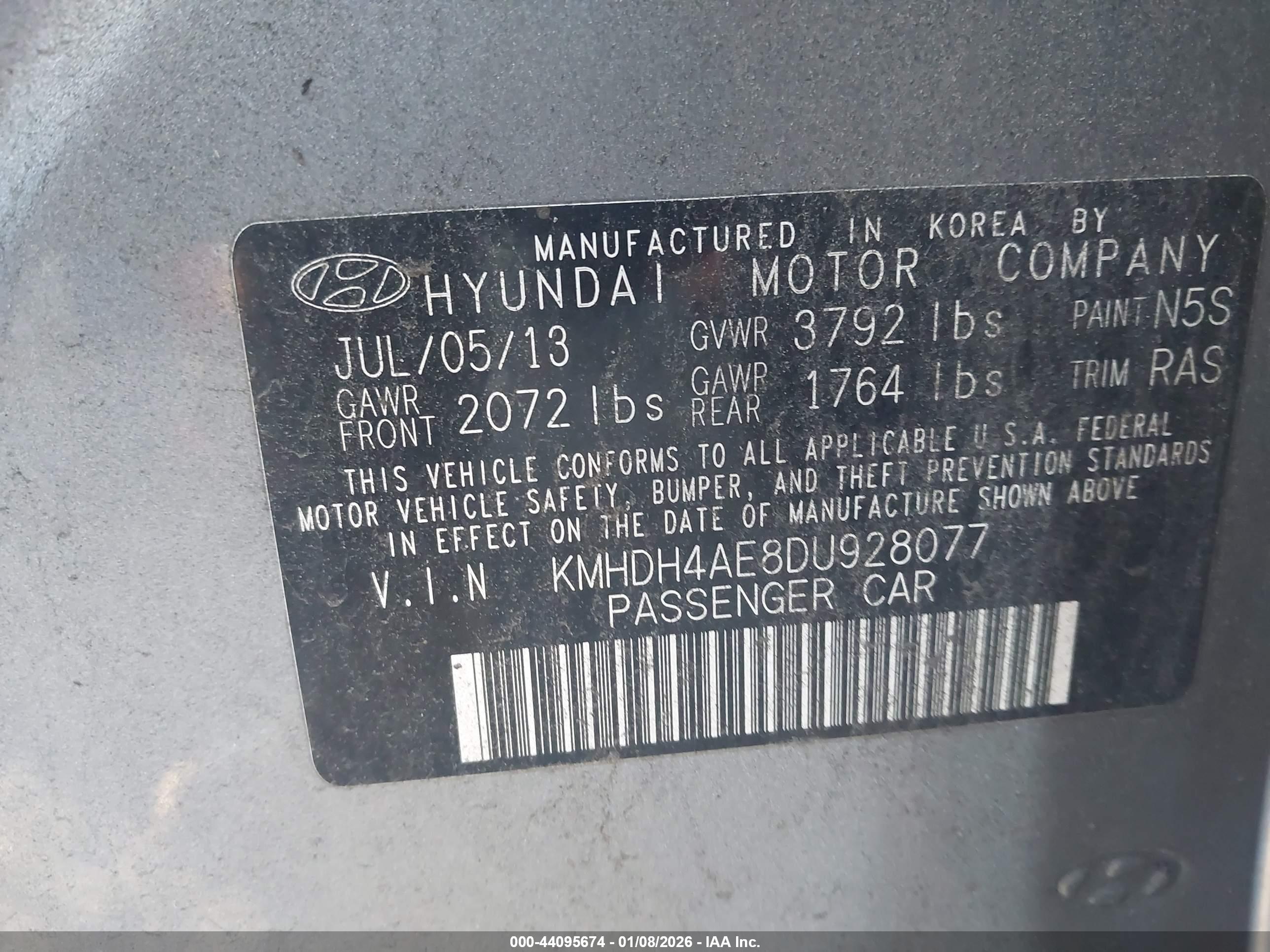 HYUNDAI ELANTRA image 9