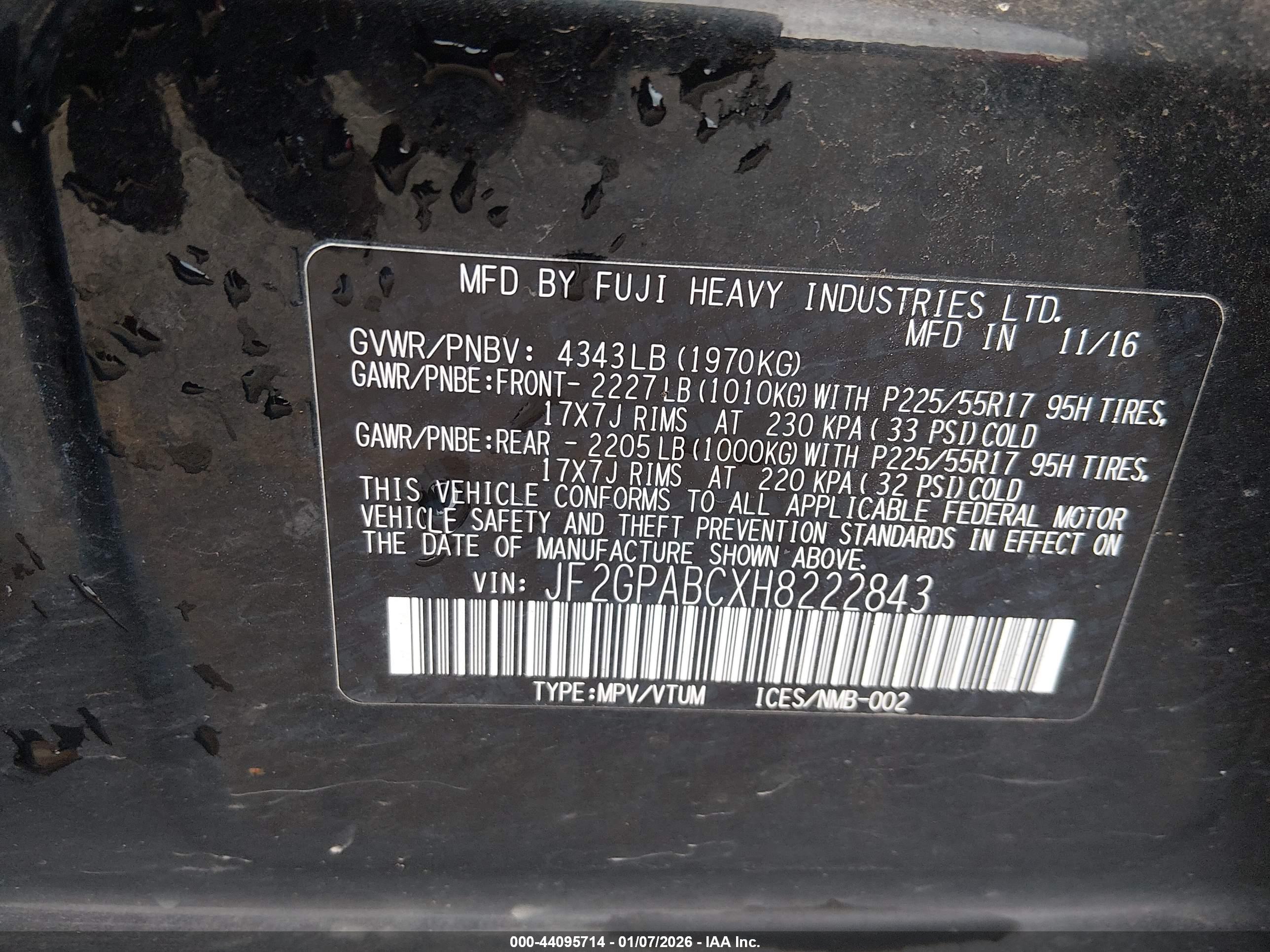 SUBARU CROSSTREK image 9