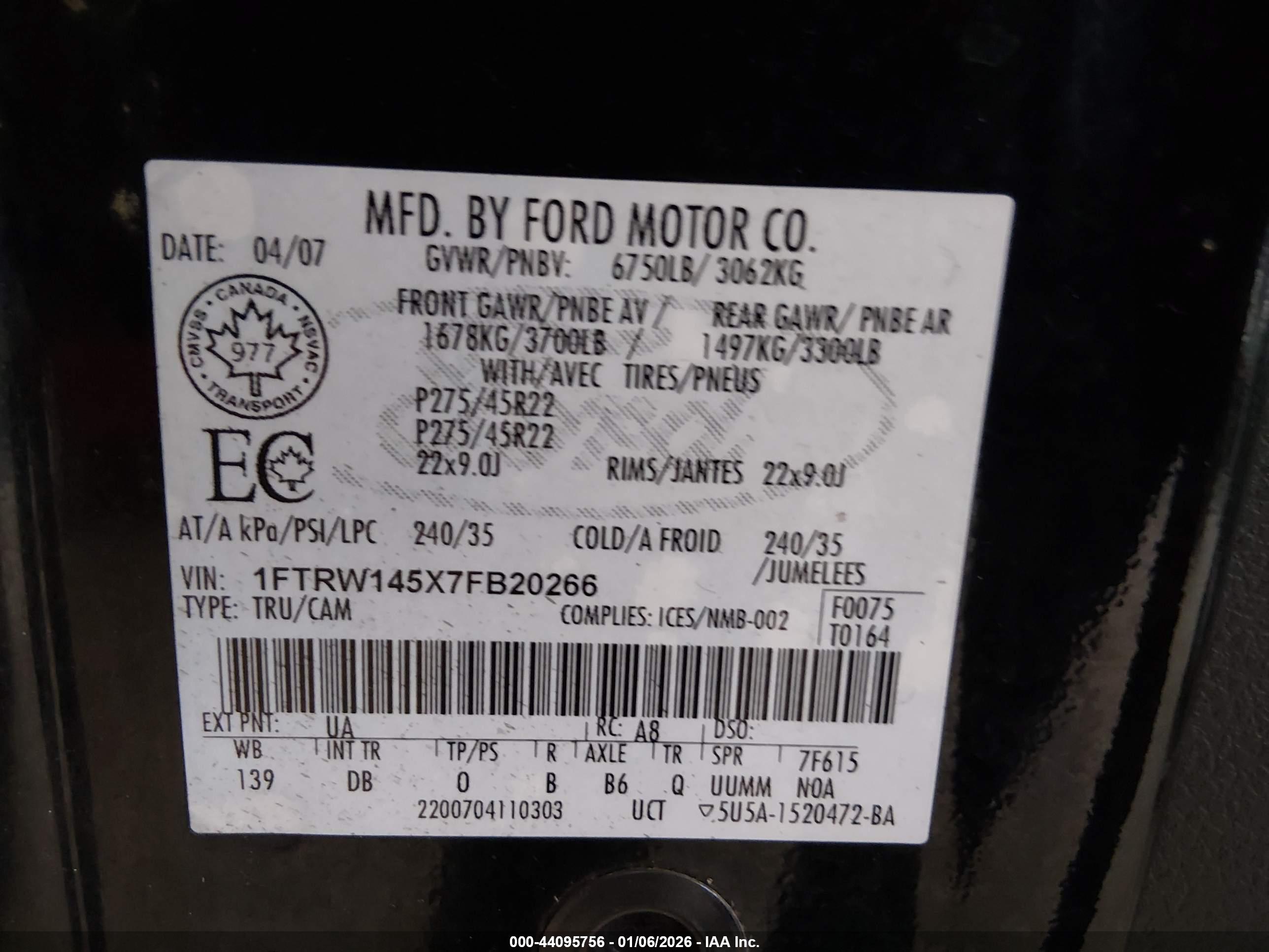 FORD F-150 image 9