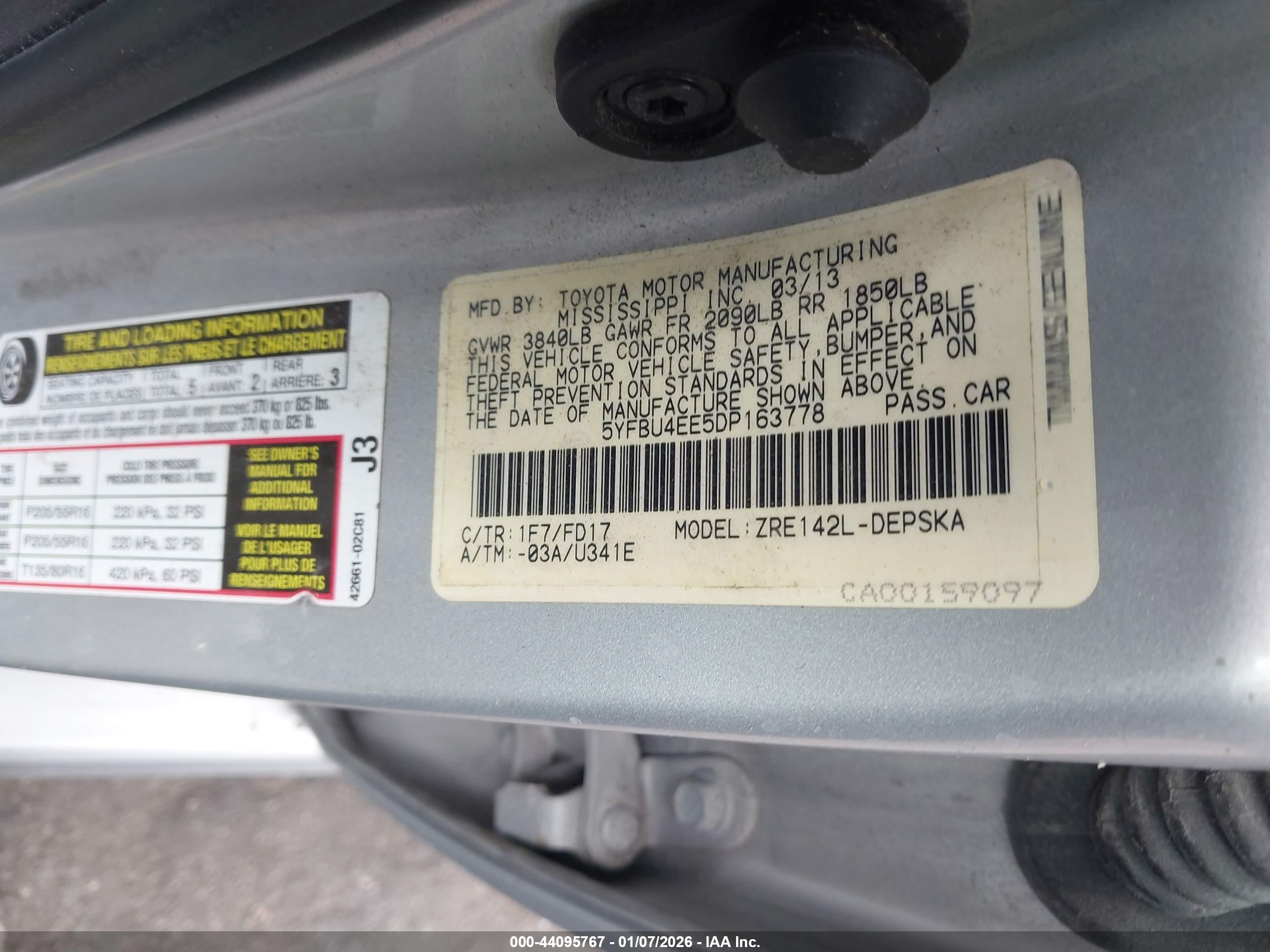 TOYOTA COROLLA image 9
