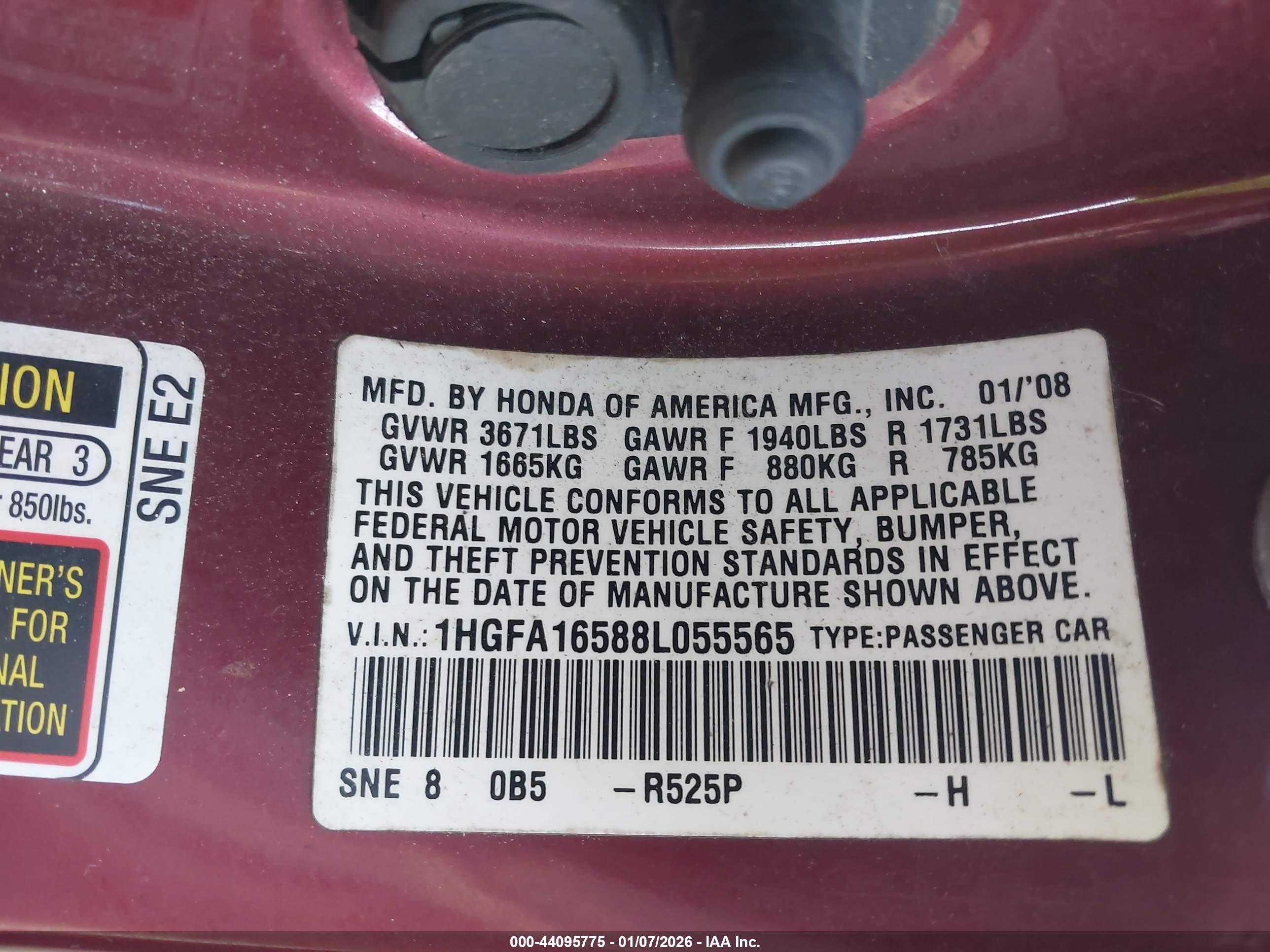 HONDA CIVIC image 9