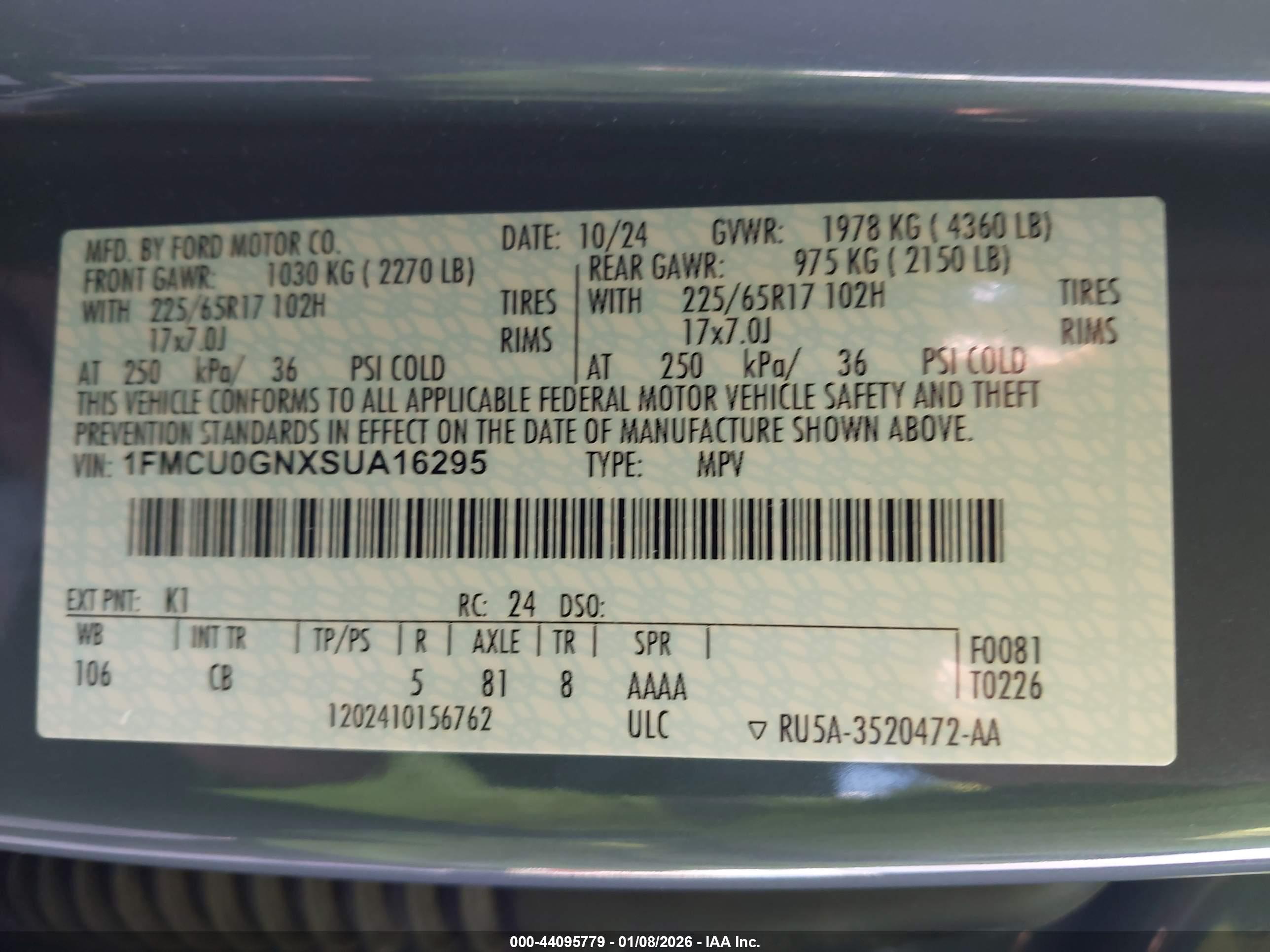 FORD ESCAPE image 9