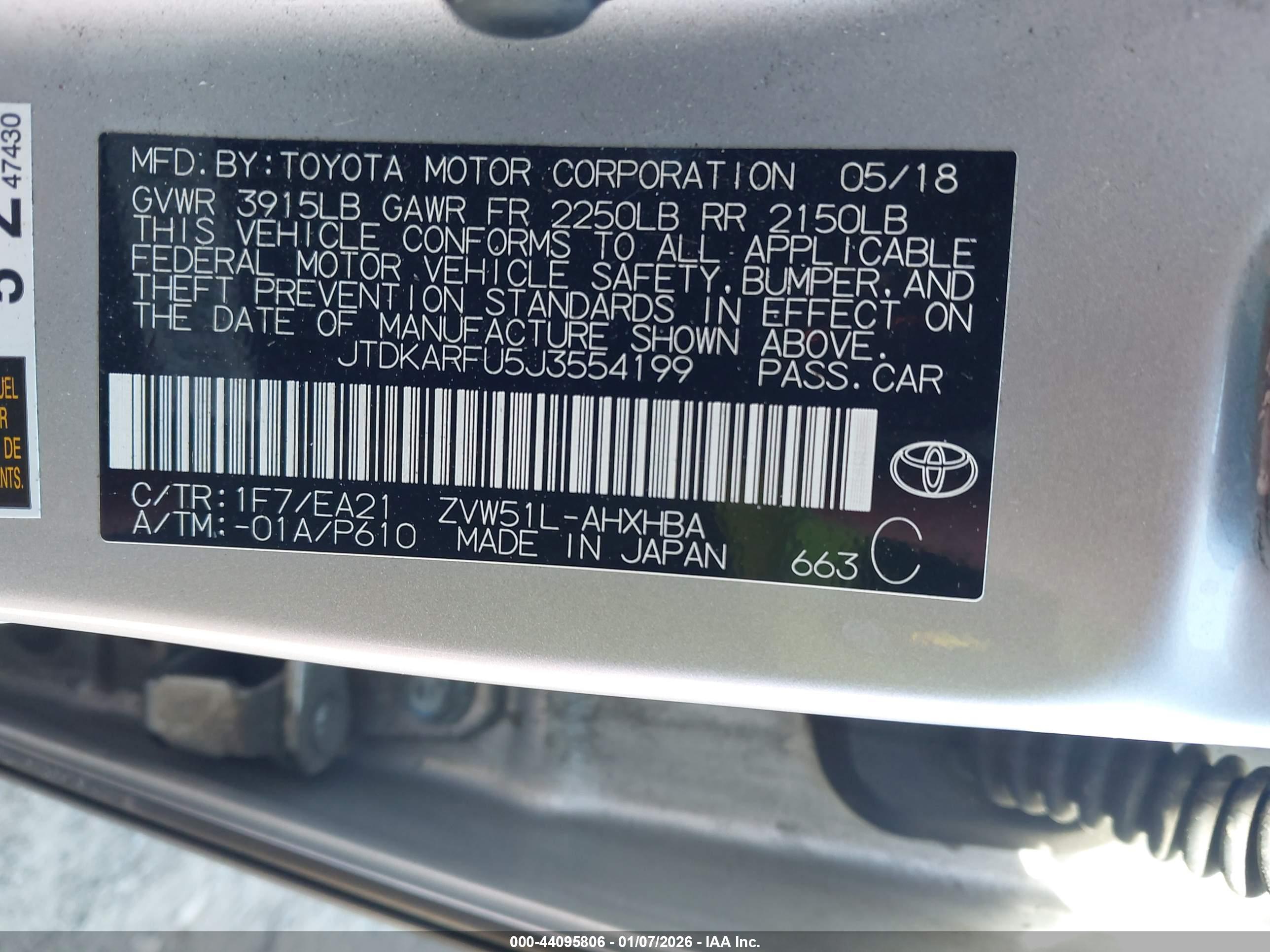 TOYOTA PRIUS image 9