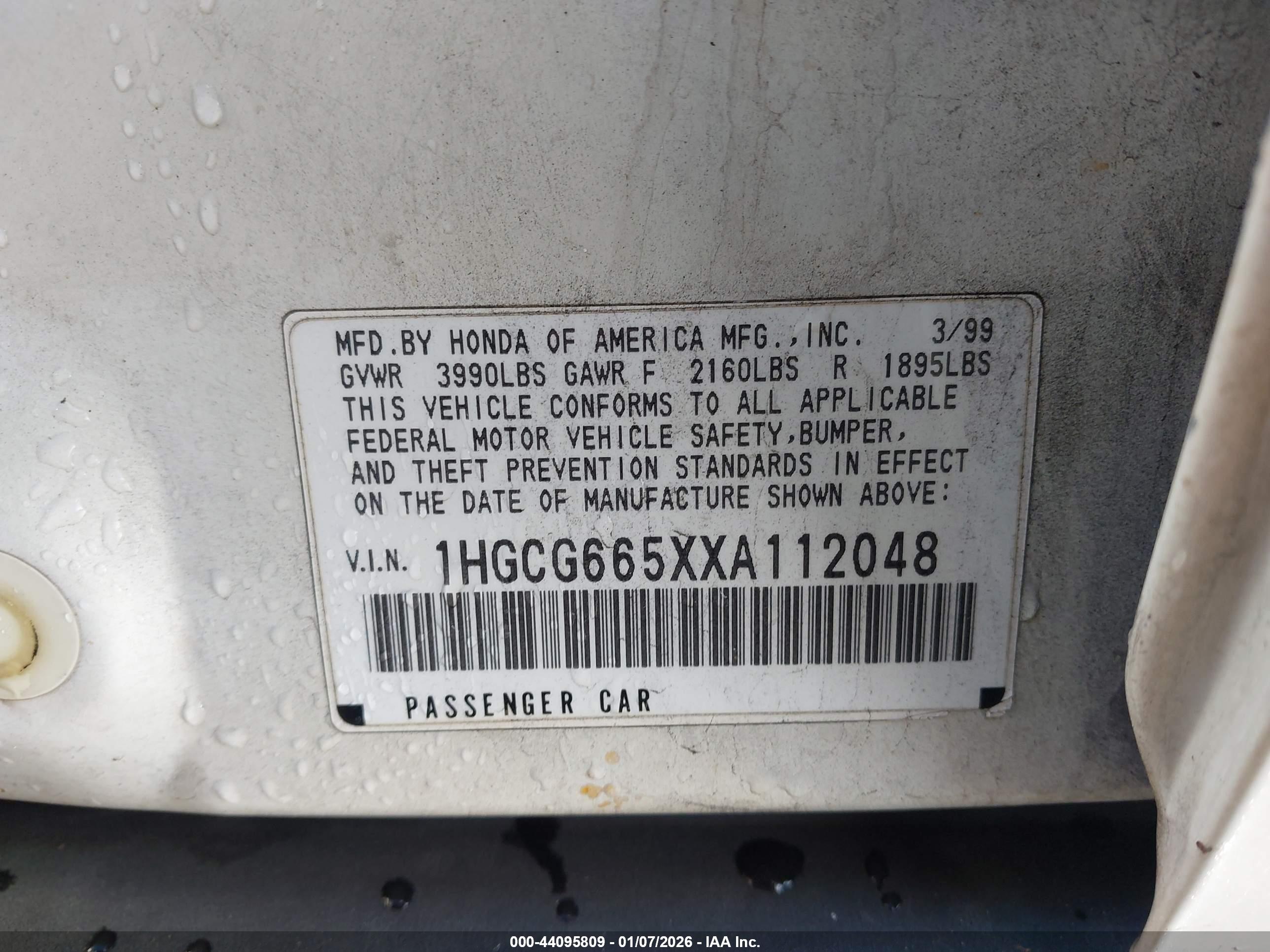 HONDA ACCORD image 9