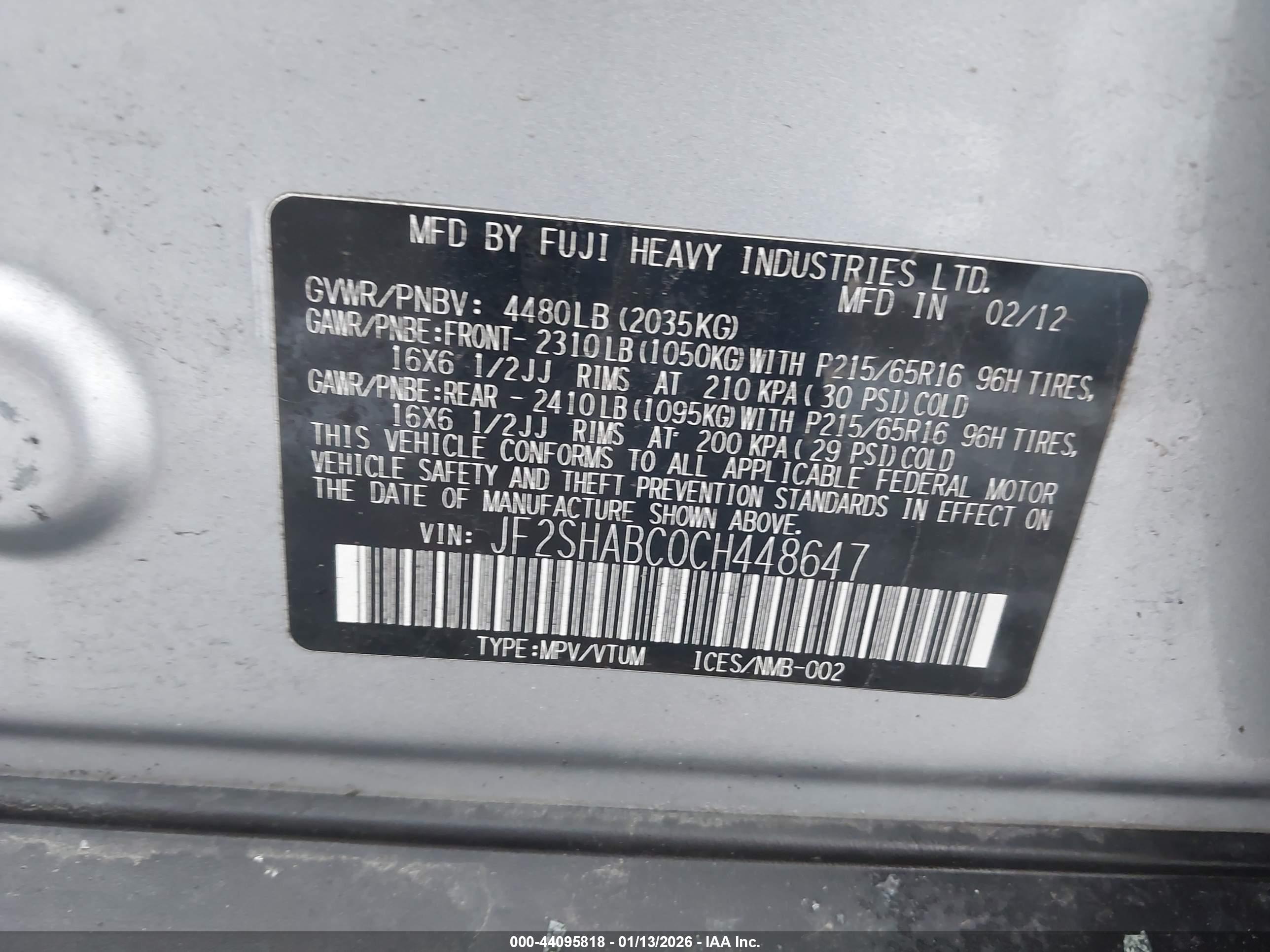 SUBARU FORESTER image 9