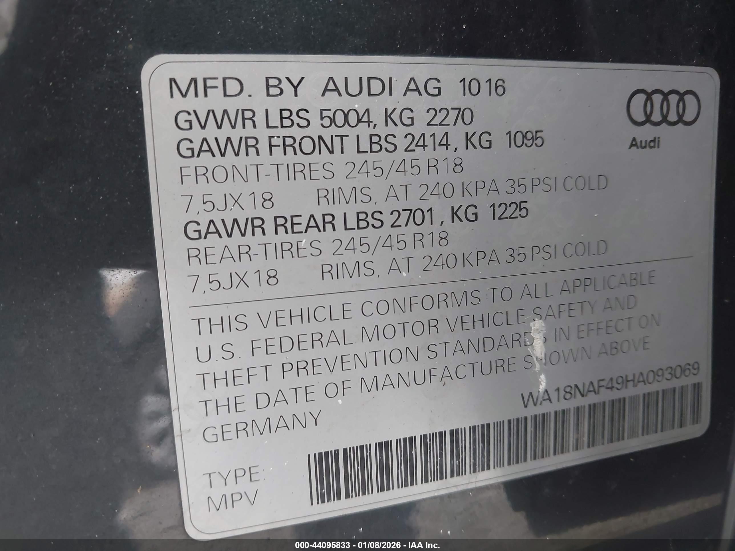 AUDI A4 image 9