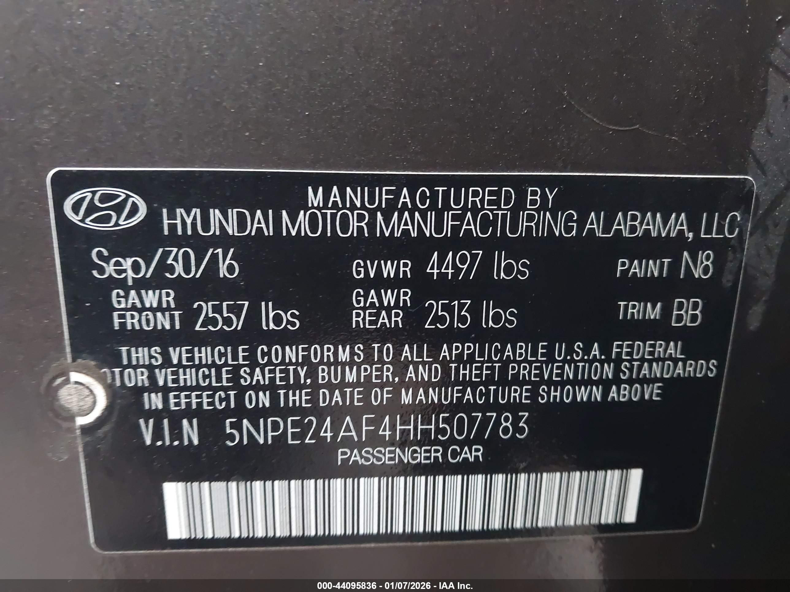 HYUNDAI SONATA image 9