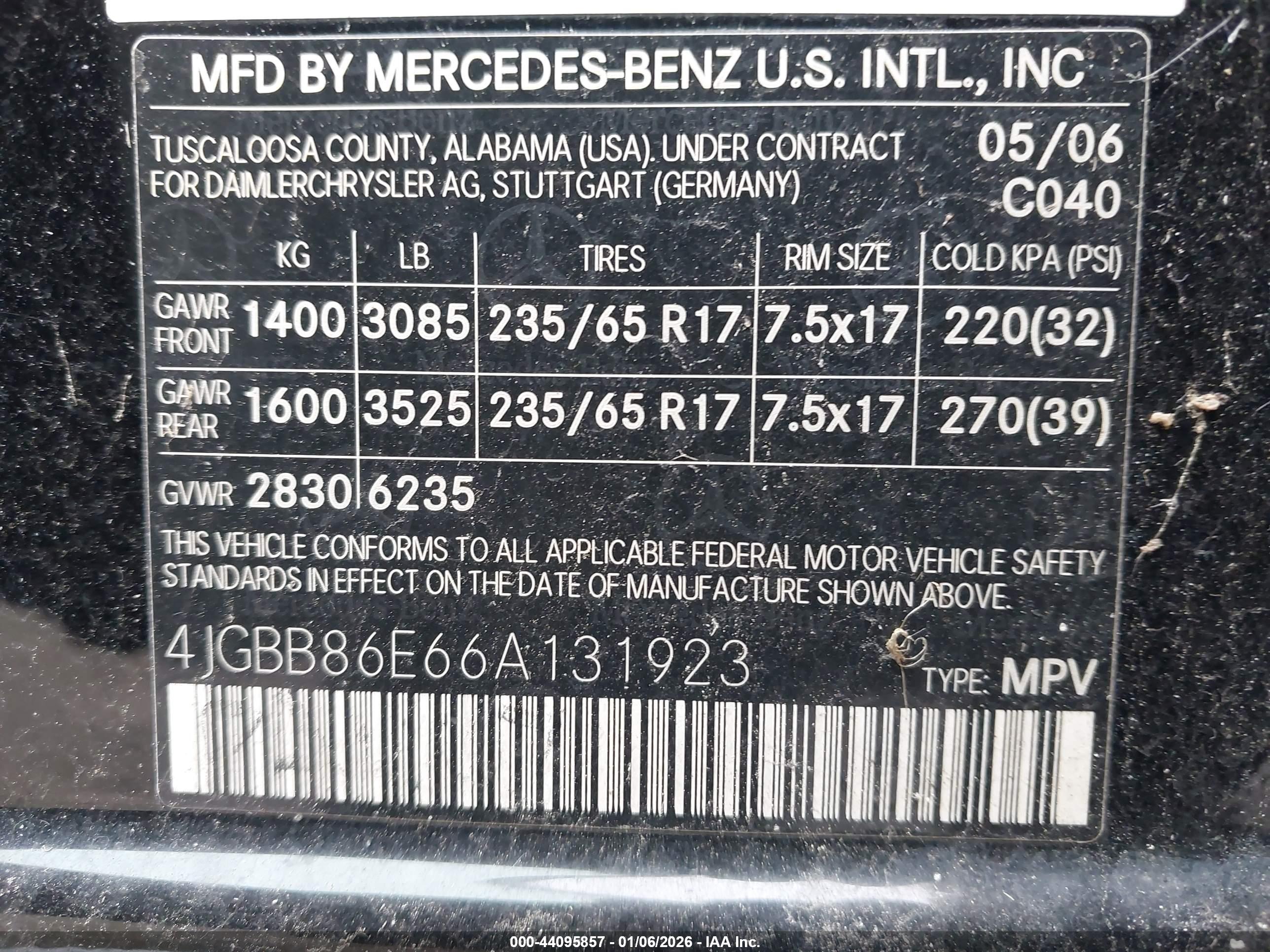 MERCEDES-BENZ ML image 9
