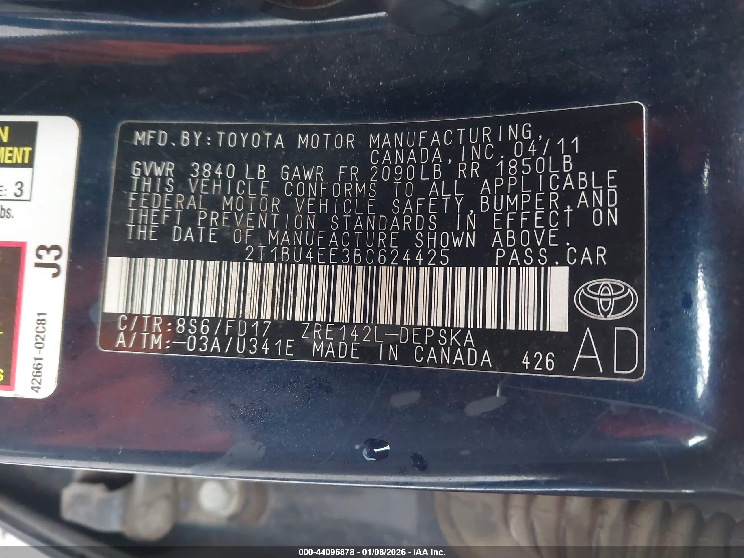 TOYOTA COROLLA image 9