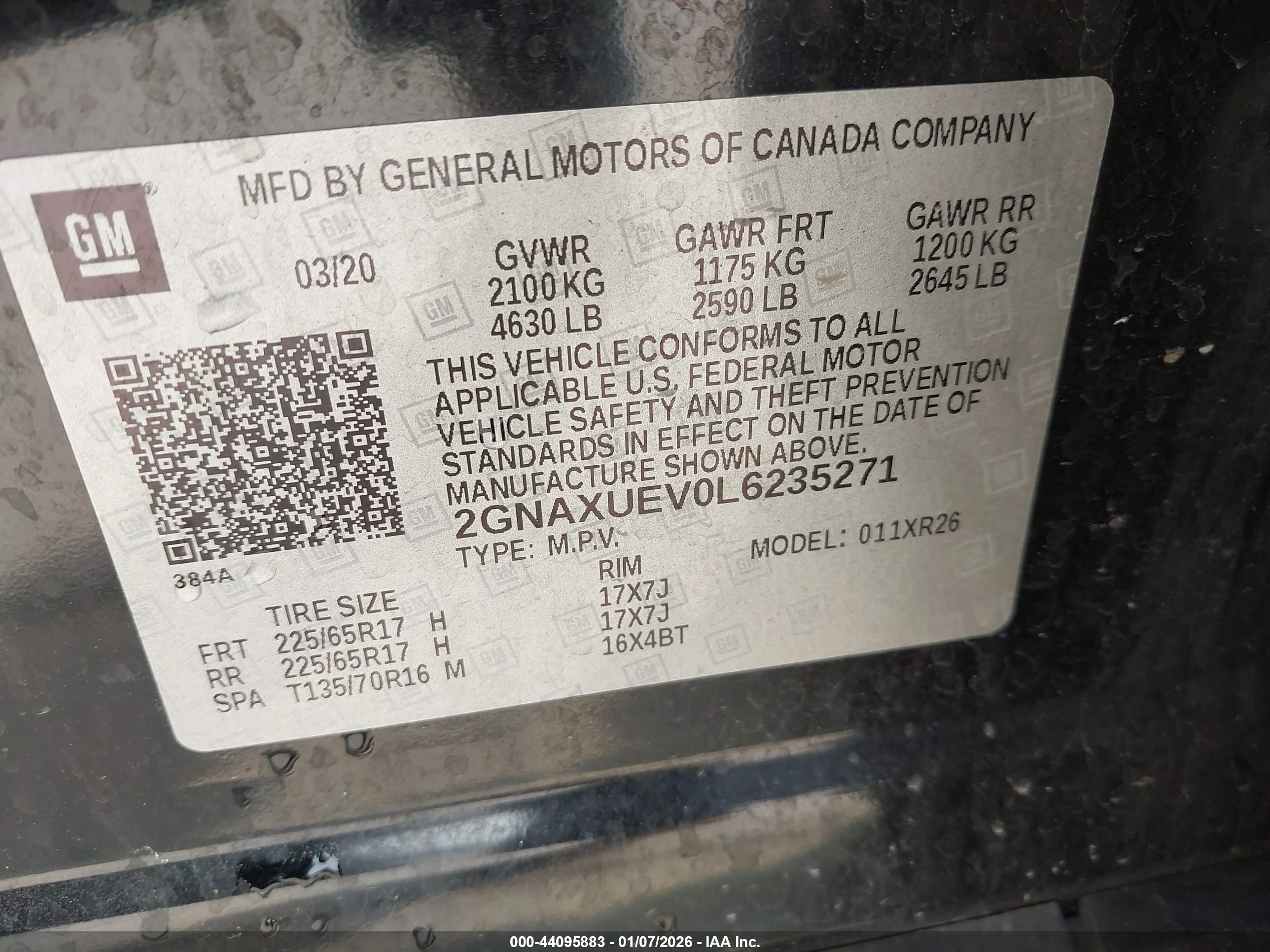 CHEVROLET EQUINOX image 9