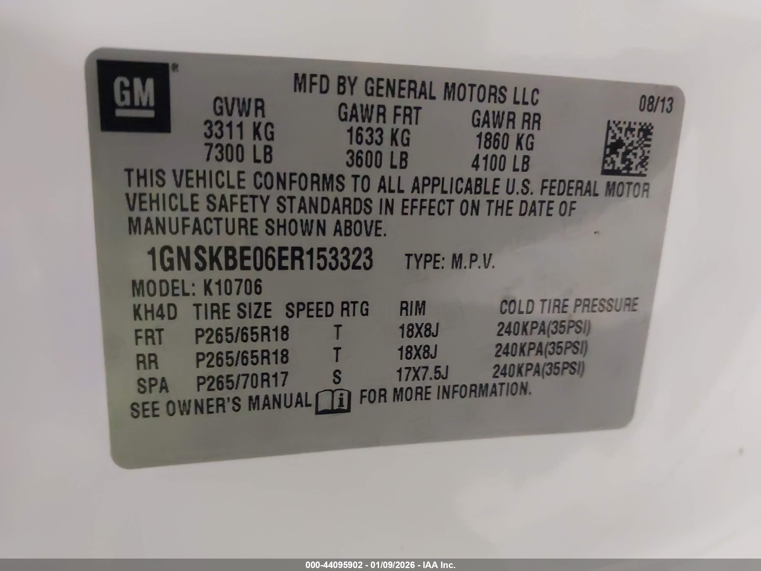 CHEVROLET TAHOE image 9