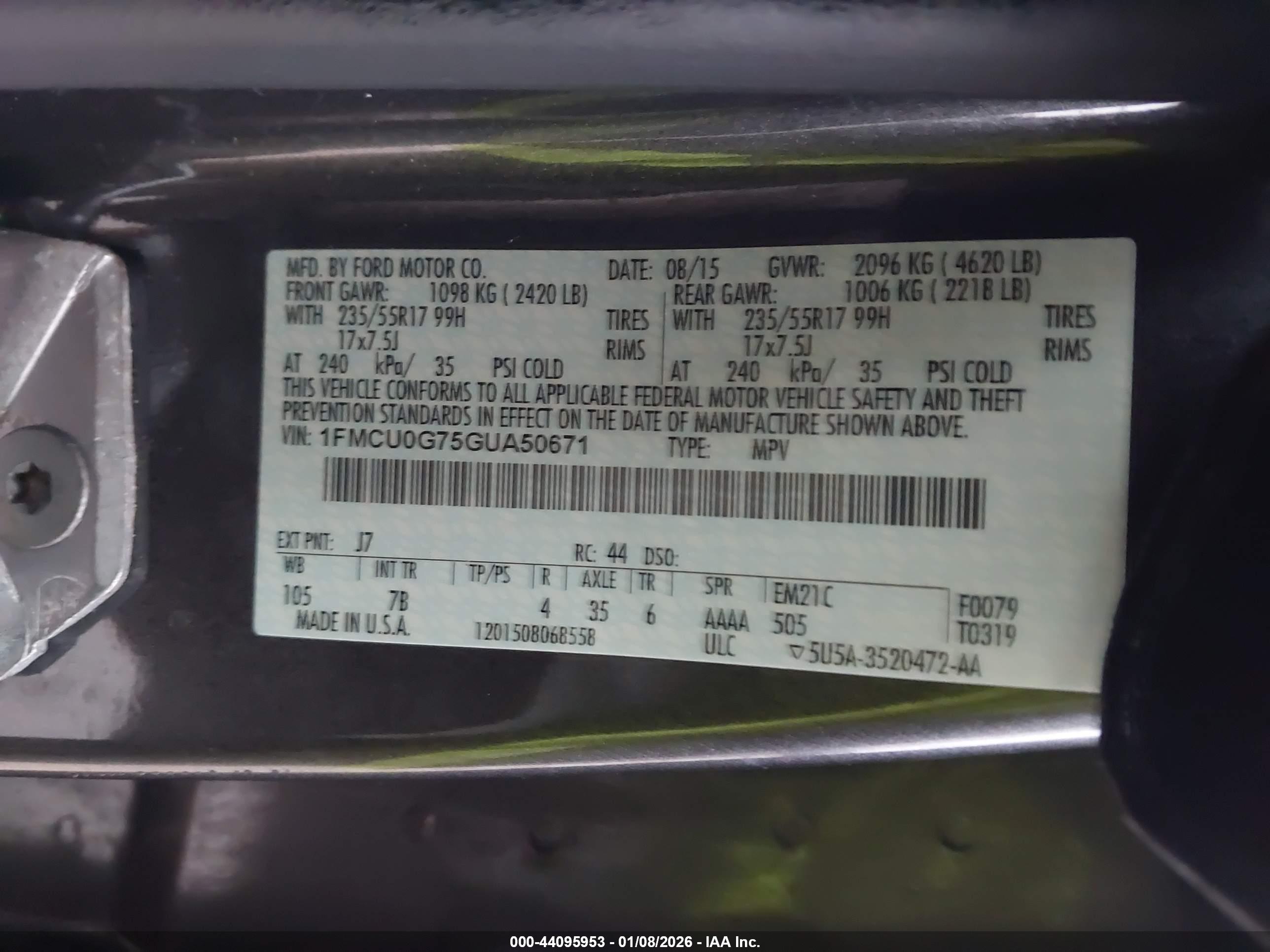 FORD ESCAPE image 9