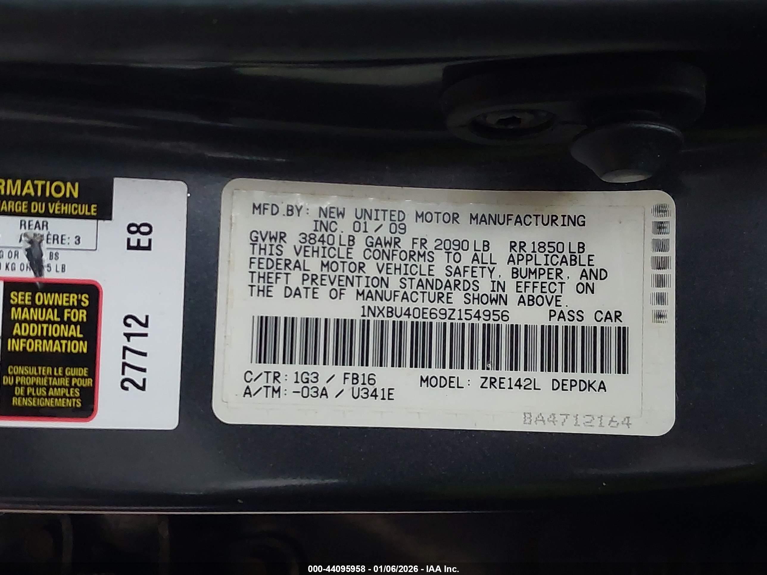 TOYOTA COROLLA image 9