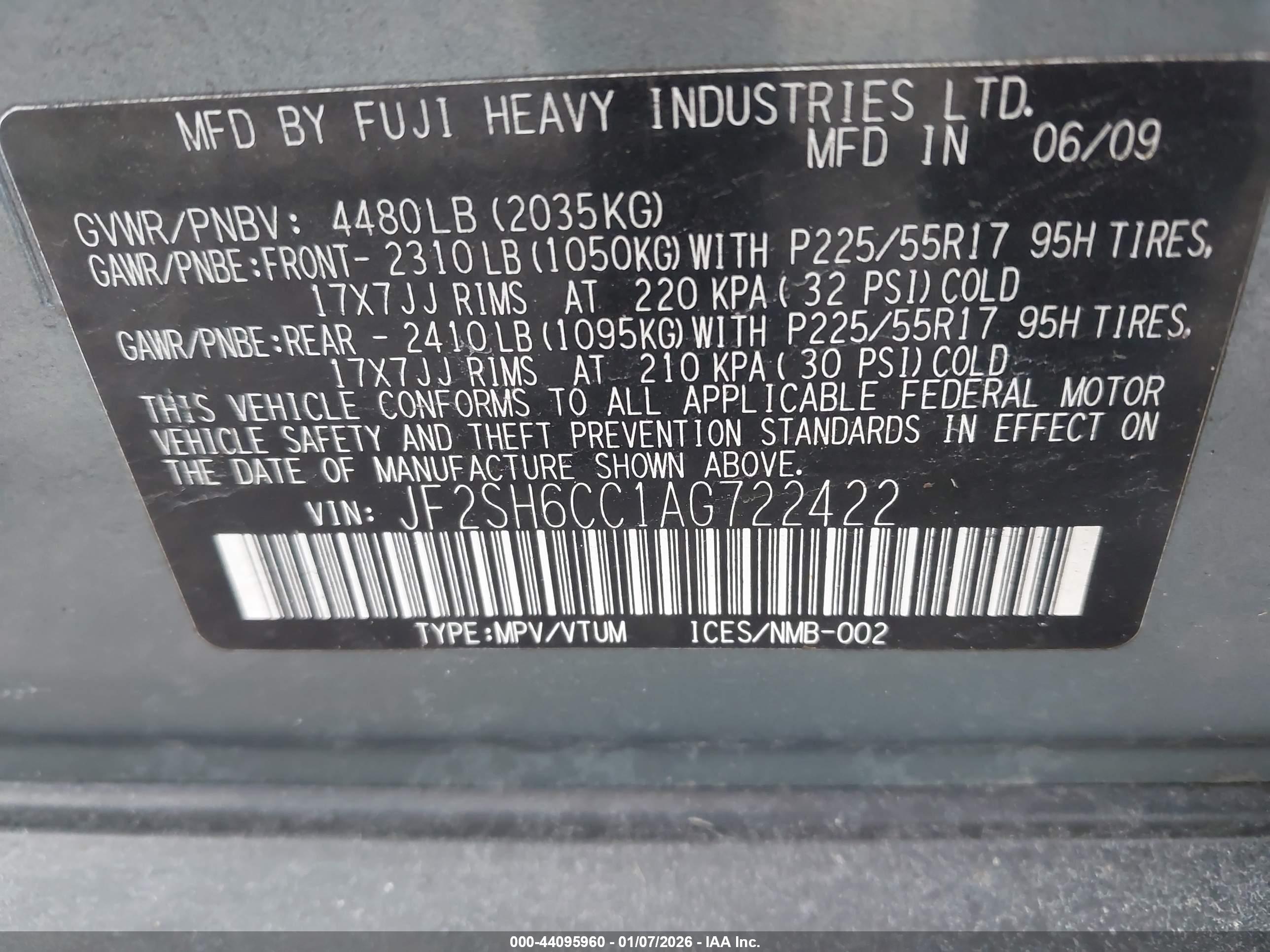SUBARU FORESTER image 9