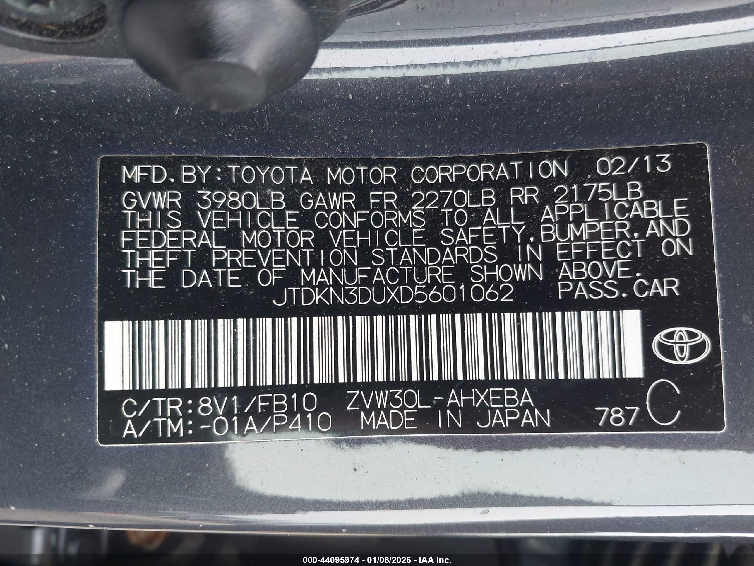 TOYOTA PRIUS image 9