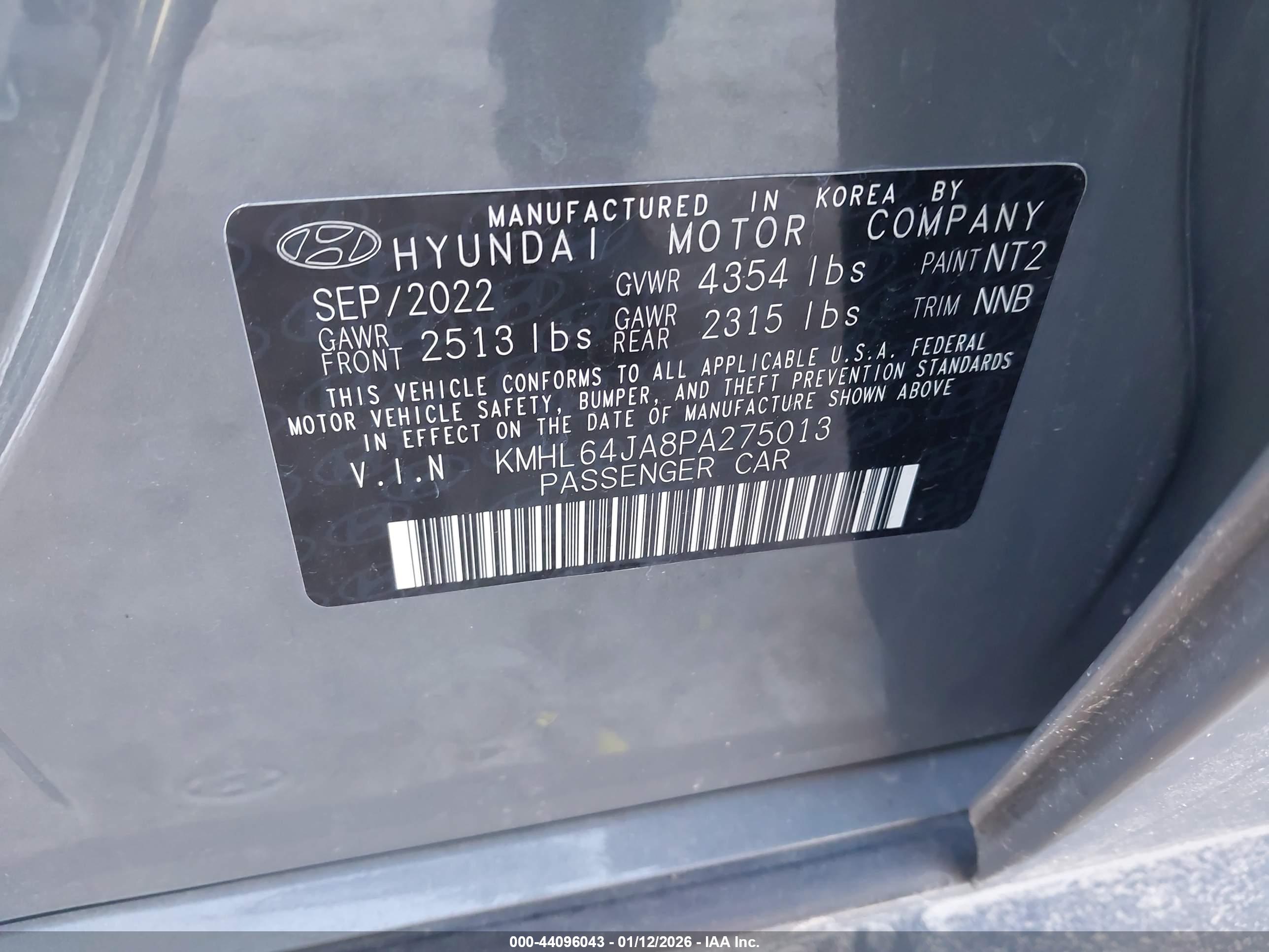 HYUNDAI SONATA image 9