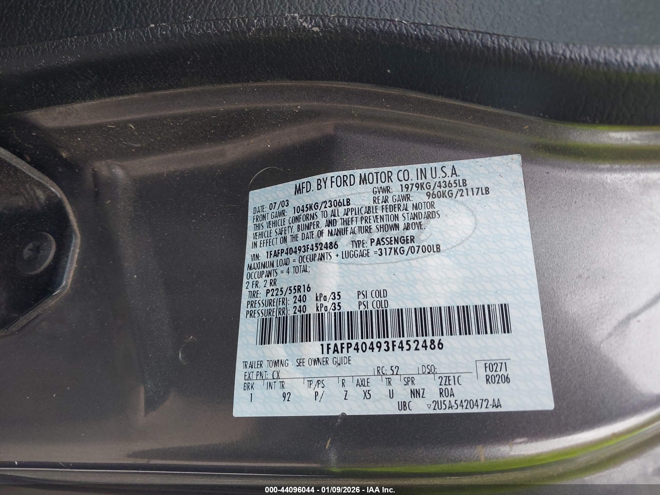 FORD MUSTANG image 9