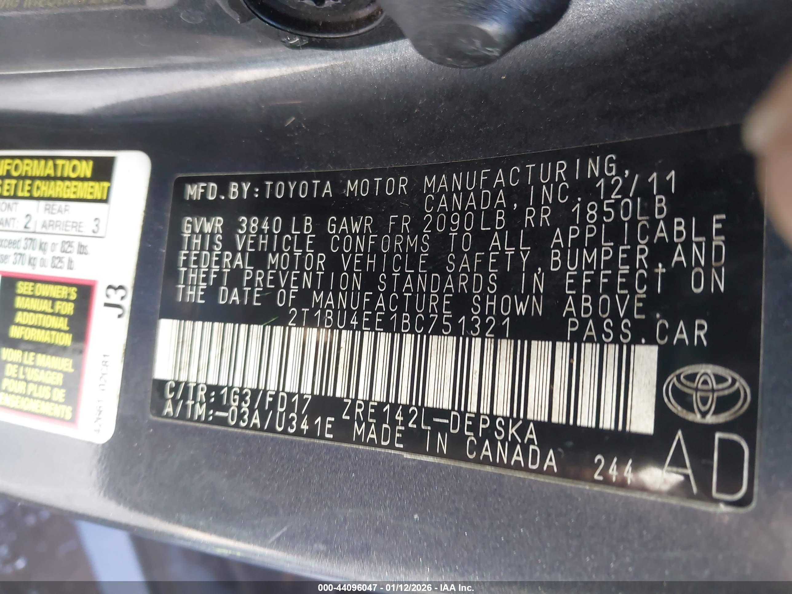 TOYOTA COROLLA image 9