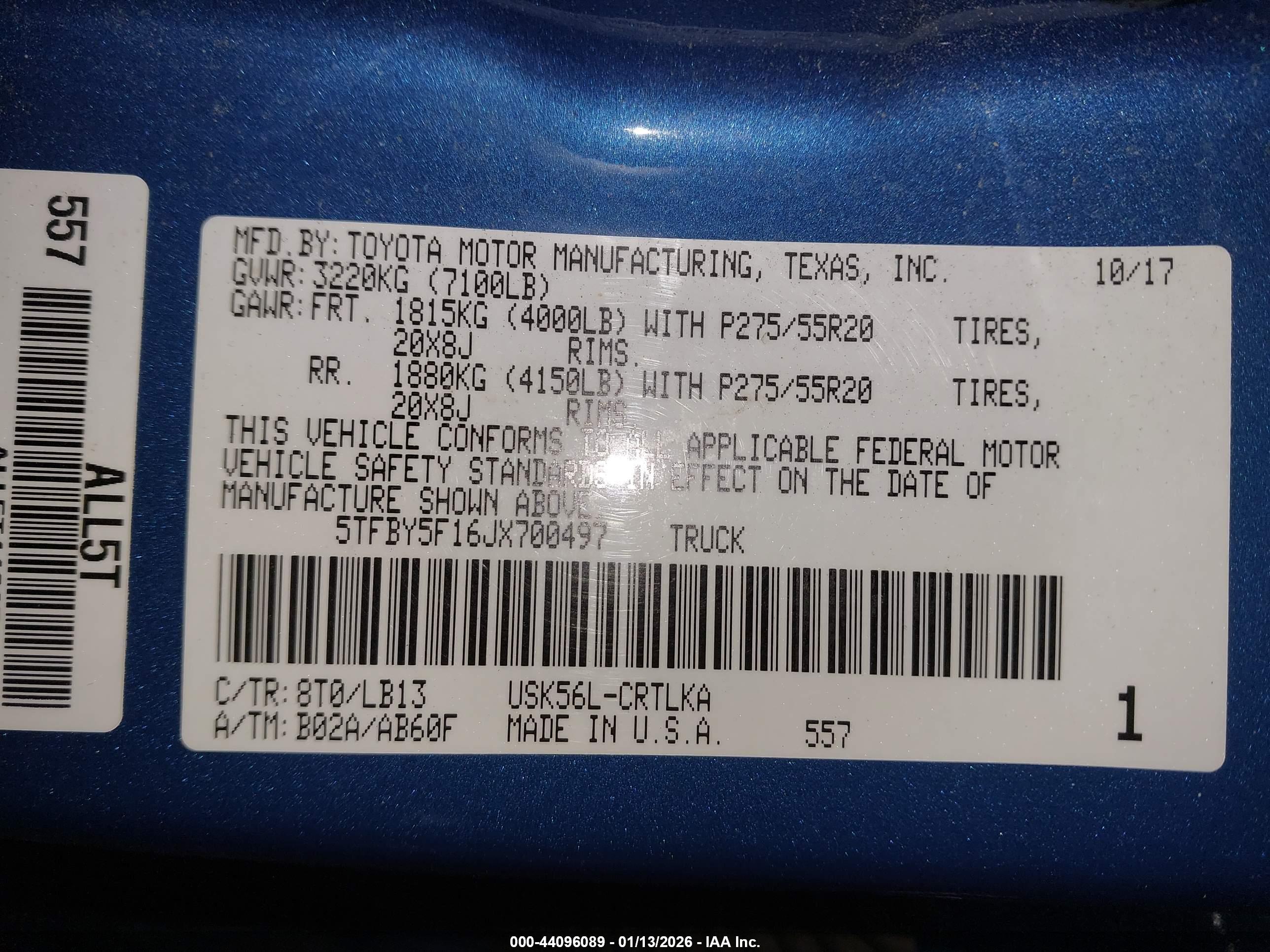 TOYOTA TUNDRA image 9