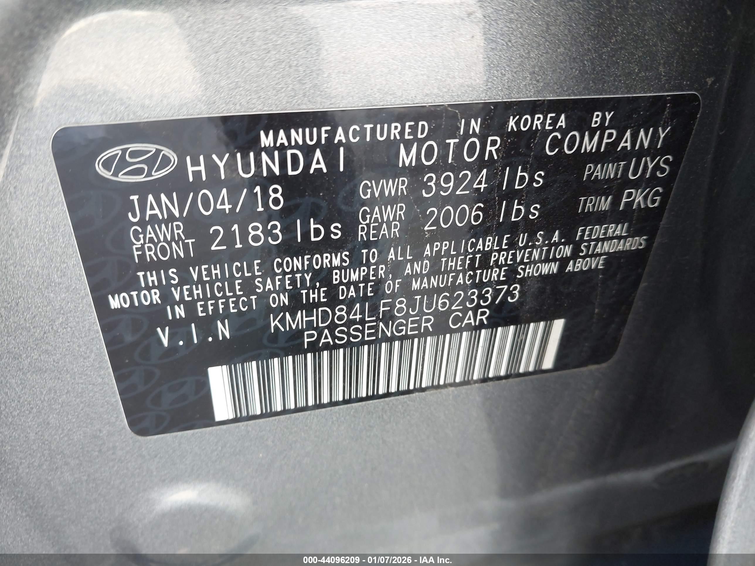 HYUNDAI ELANTRA image 9