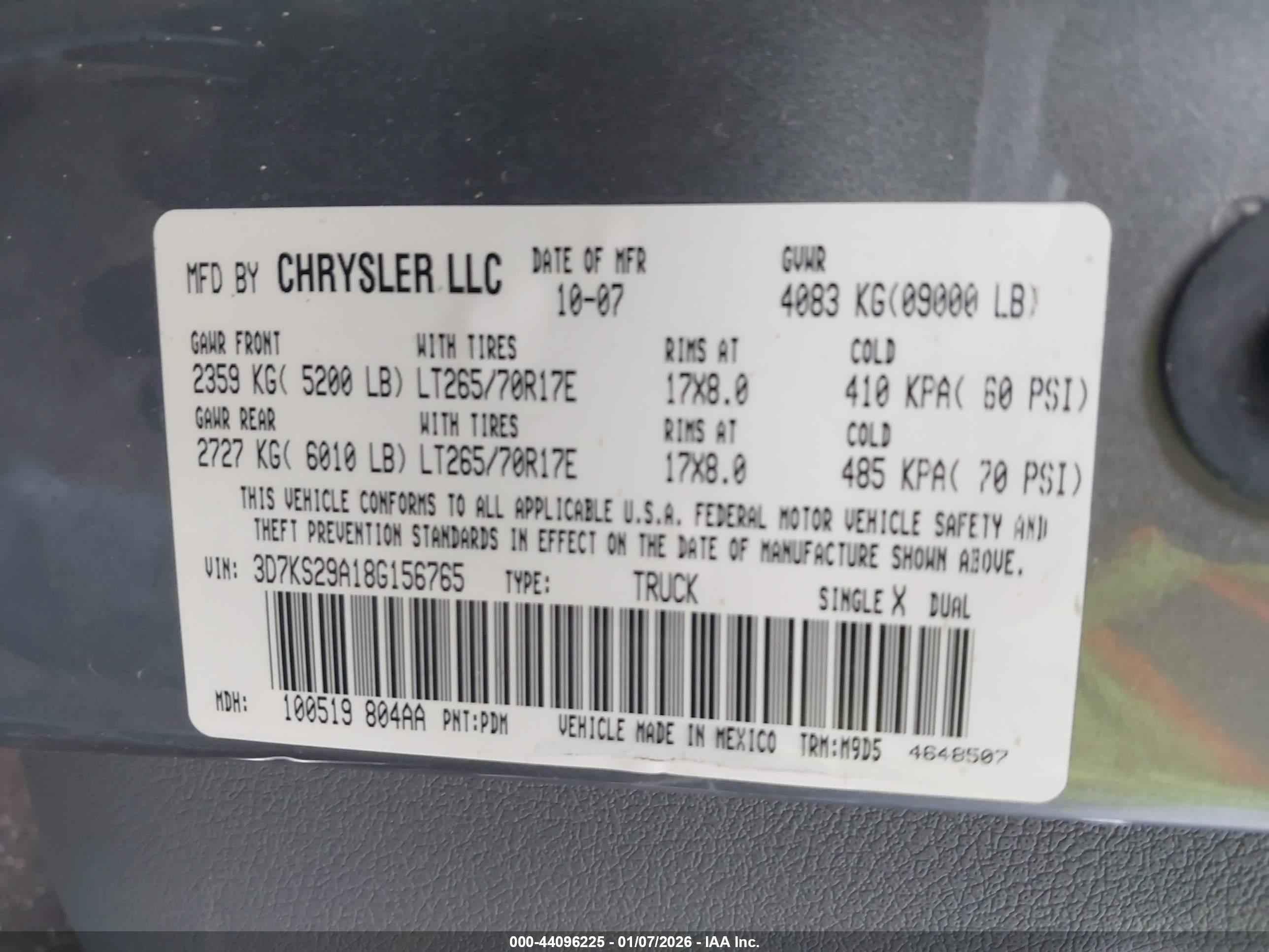 DODGE RAM image 9