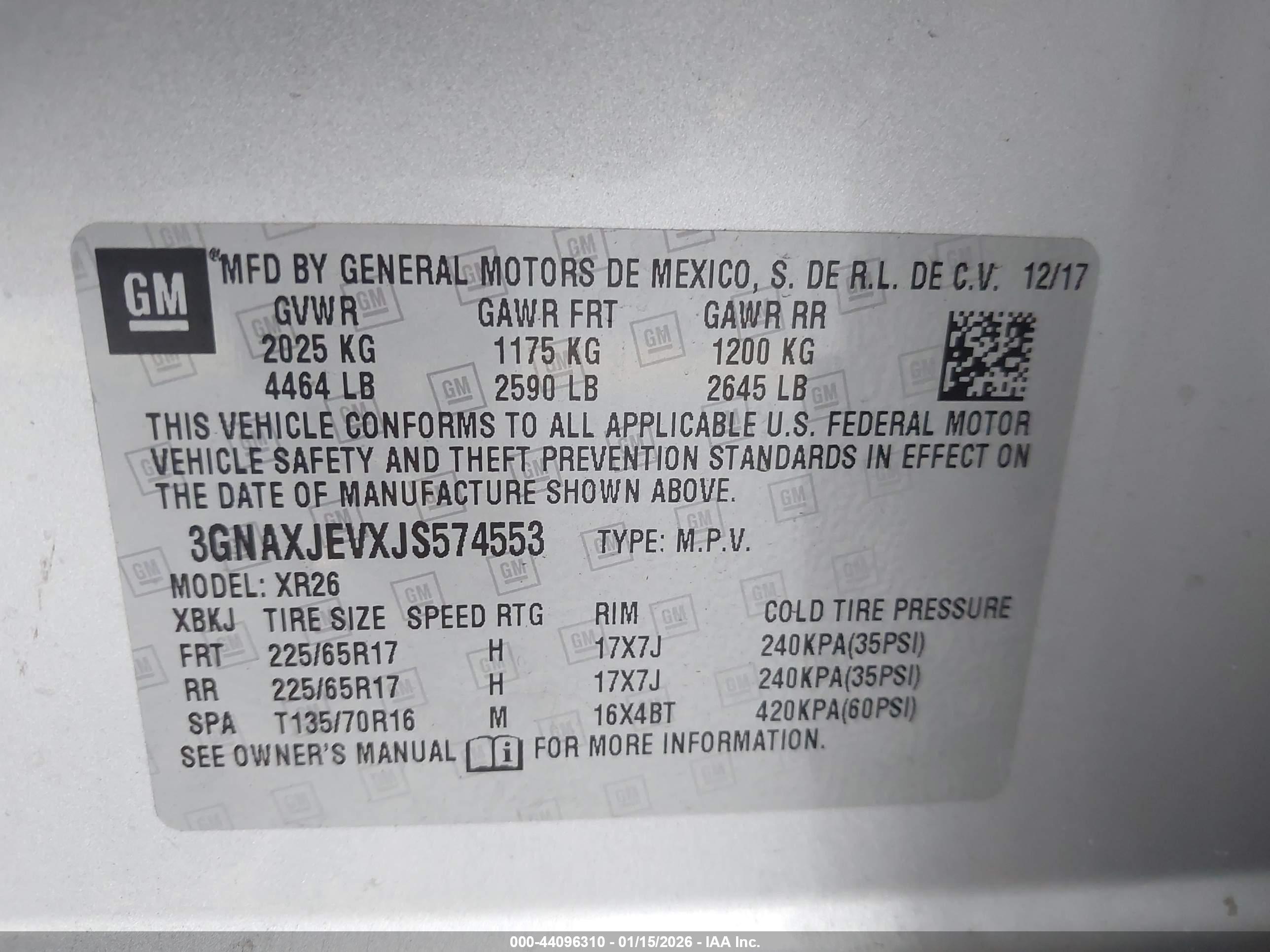 CHEVROLET EQUINOX image 9