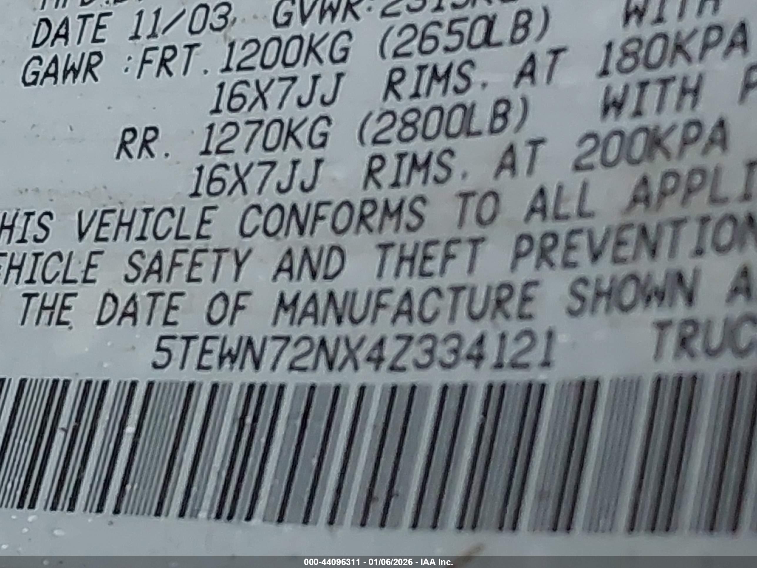 TOYOTA TACOMA image 9