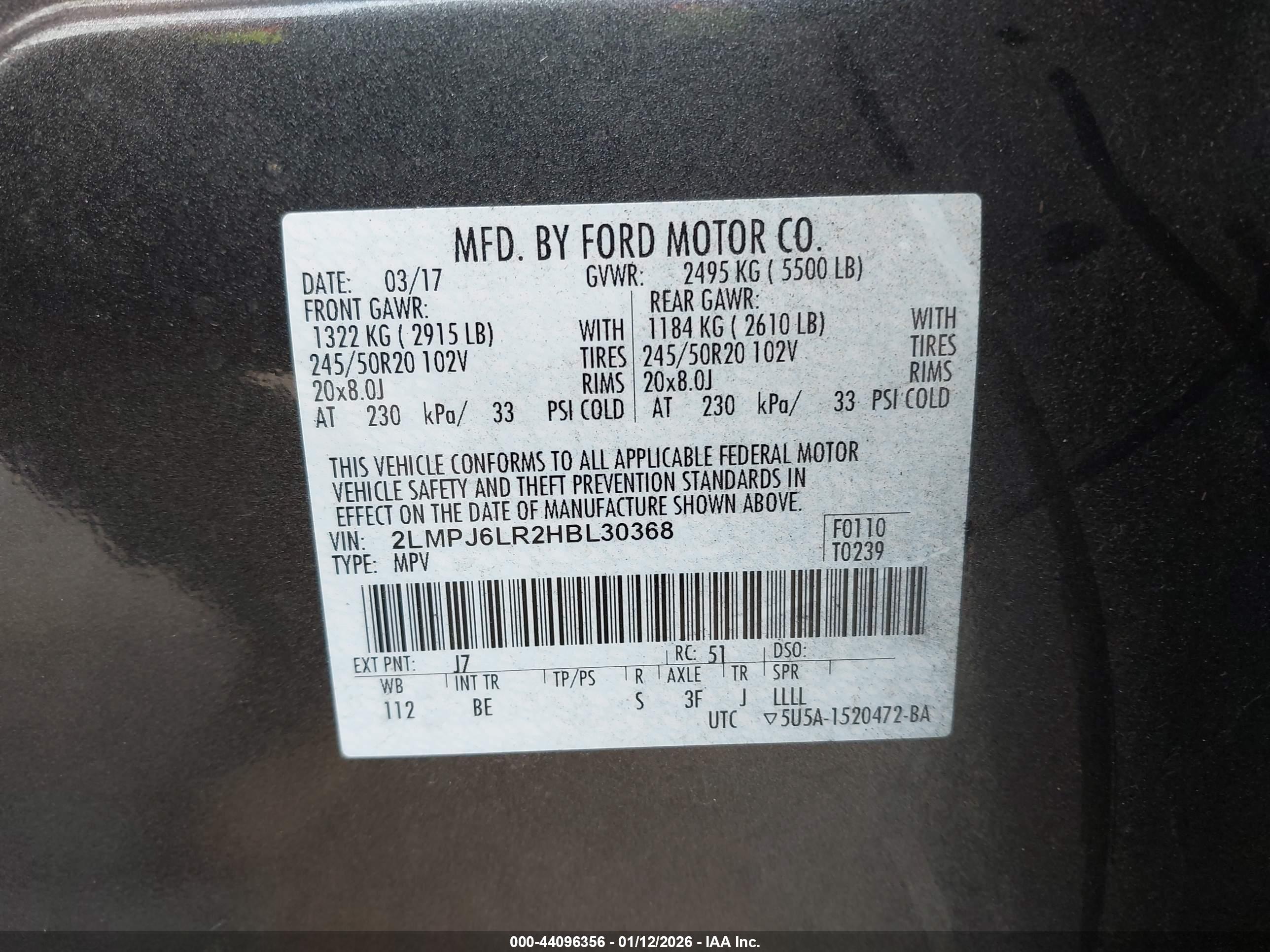 LINCOLN MKX image 9