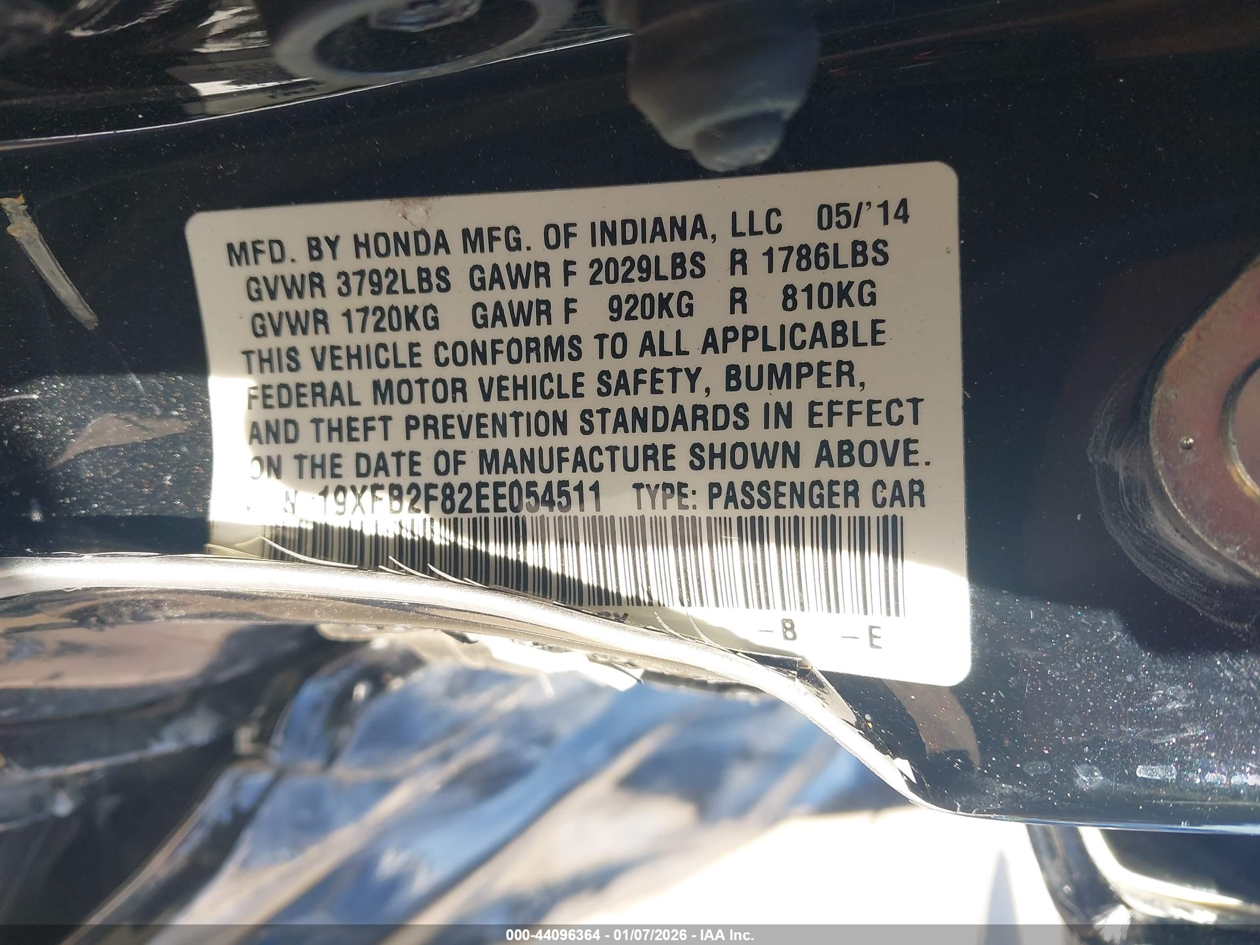 HONDA CIVIC image 9