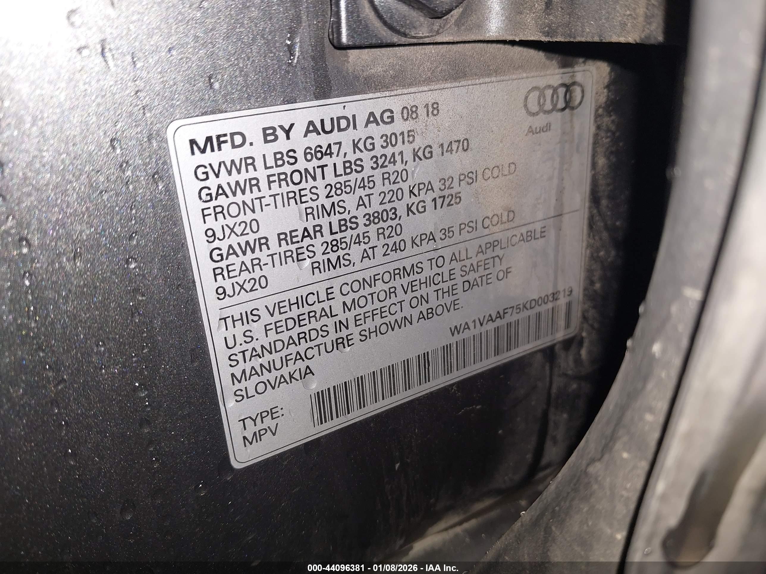 AUDI Q7 image 9