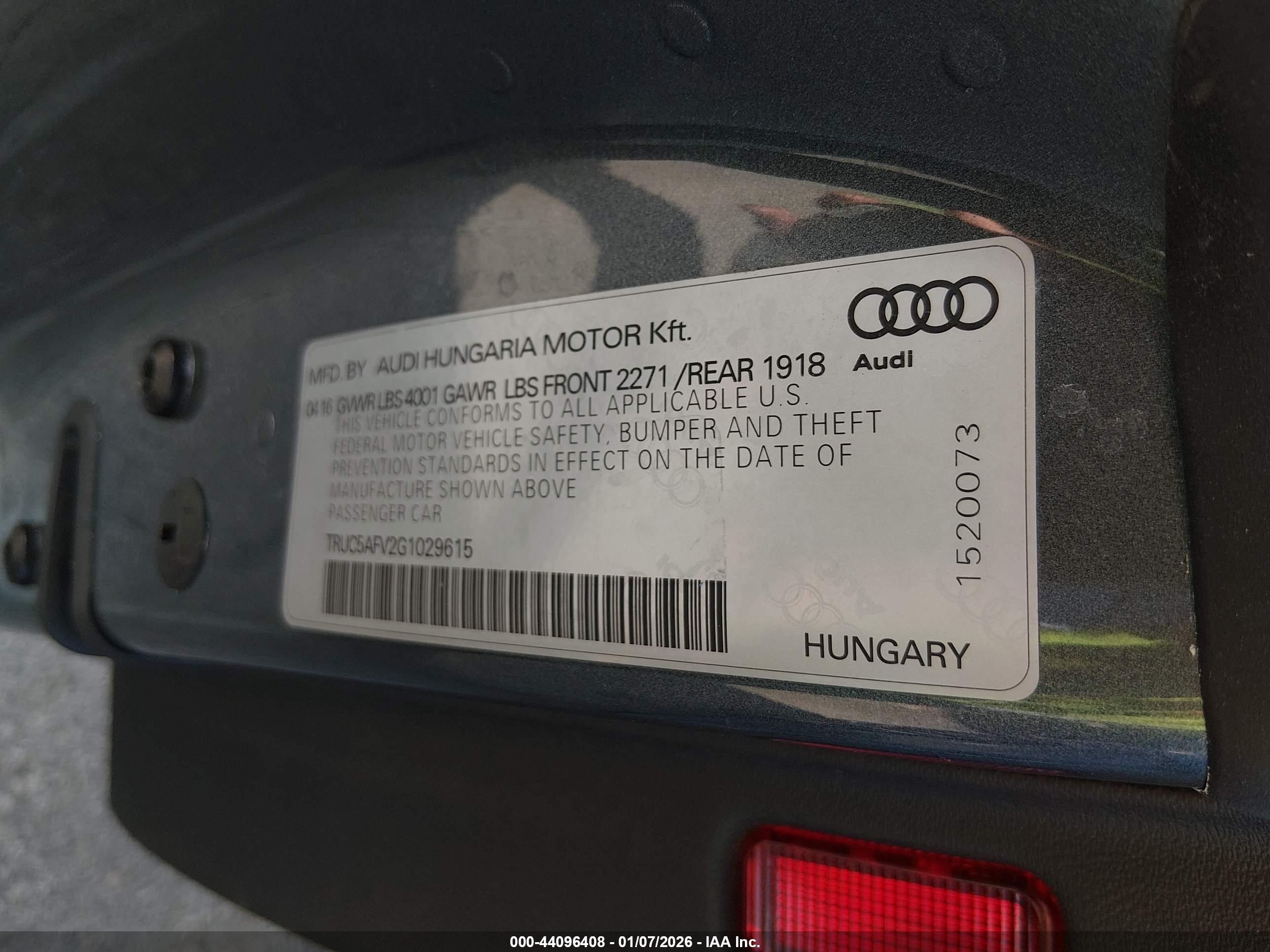 AUDI TT image 9