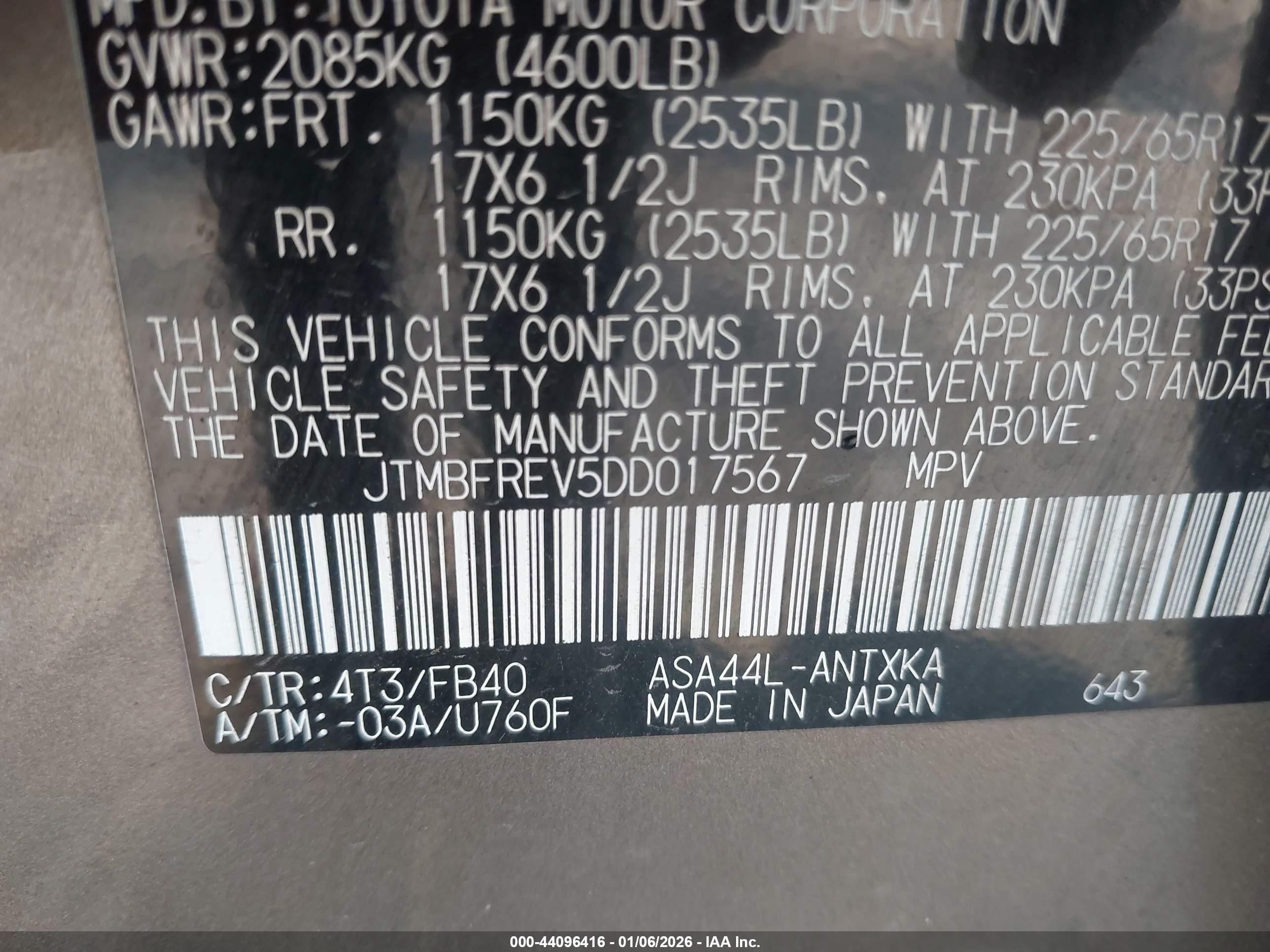 TOYOTA RAV4 image 9
