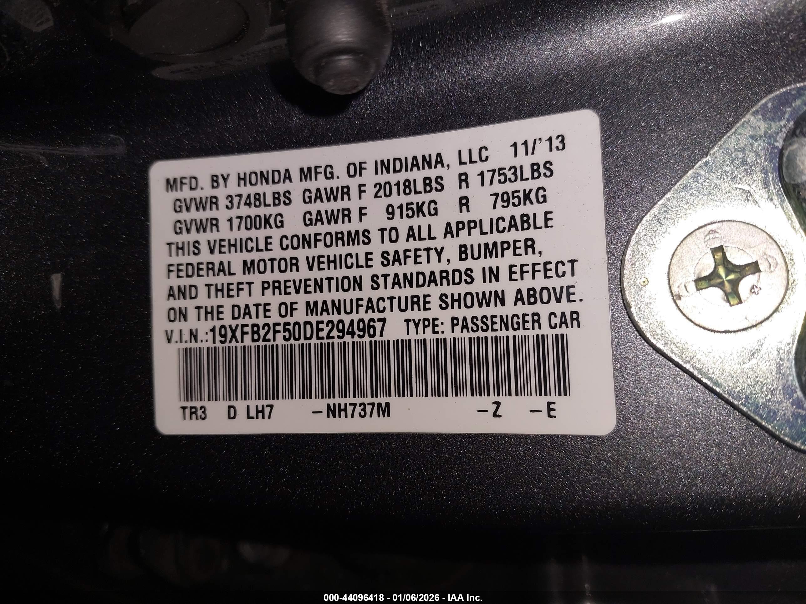 HONDA CIVIC image 9