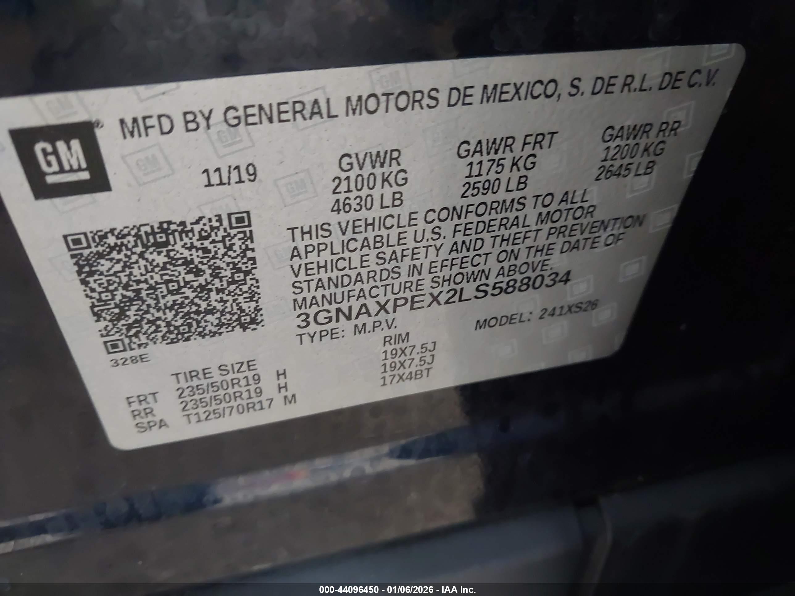 CHEVROLET EQUINOX image 9