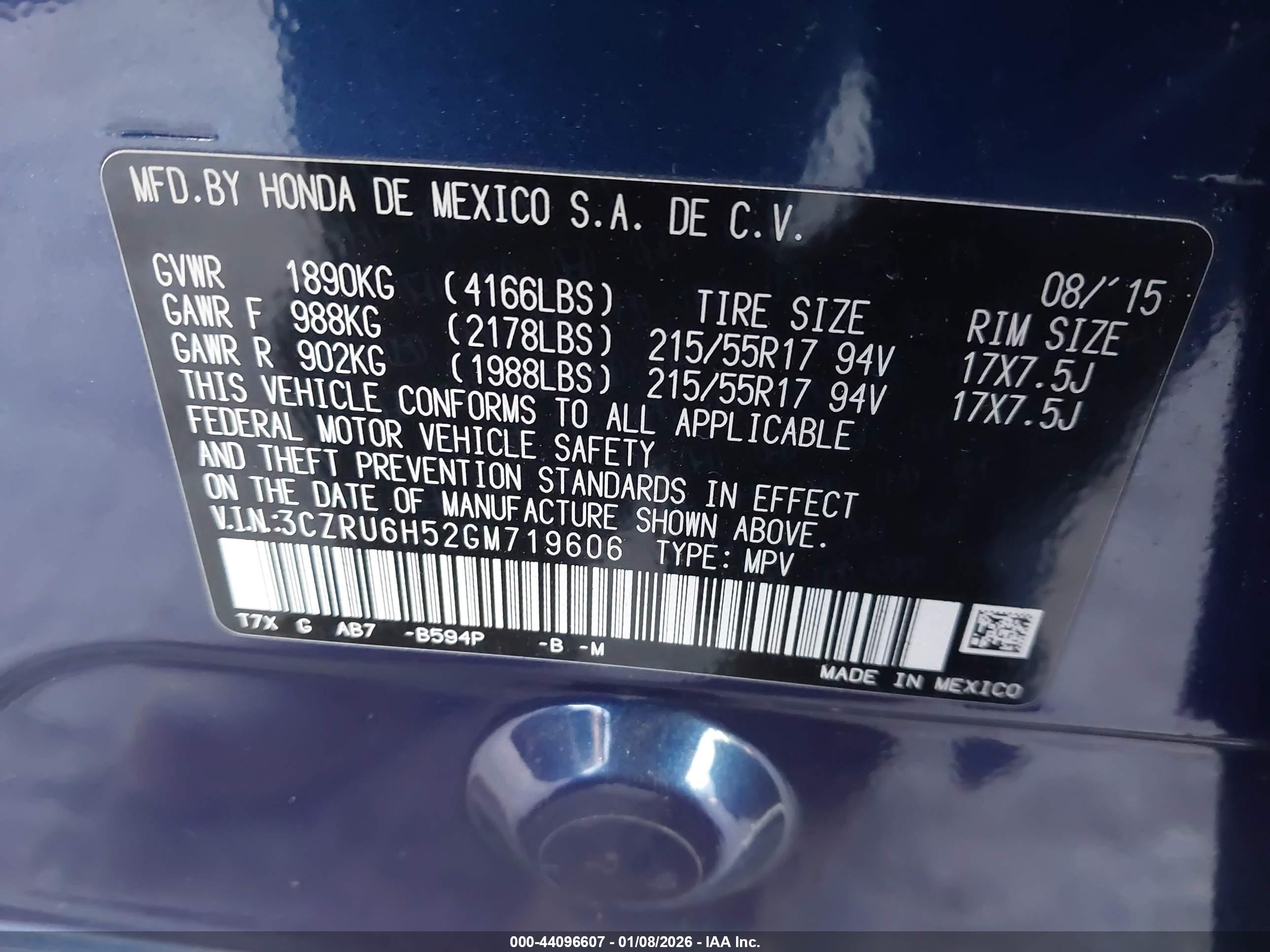 HONDA HR-V image 9