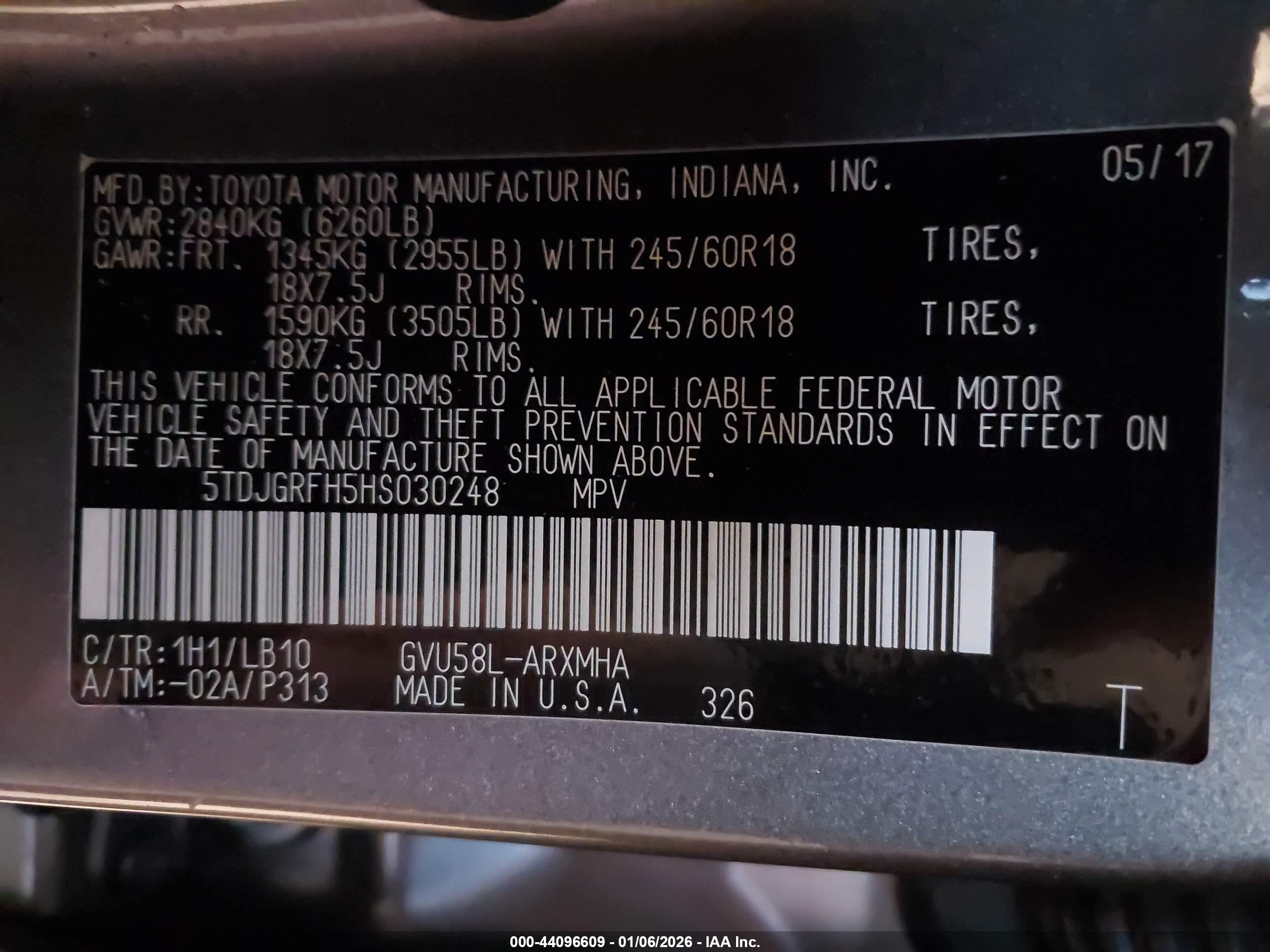 TOYOTA HIGHLANDER image 9