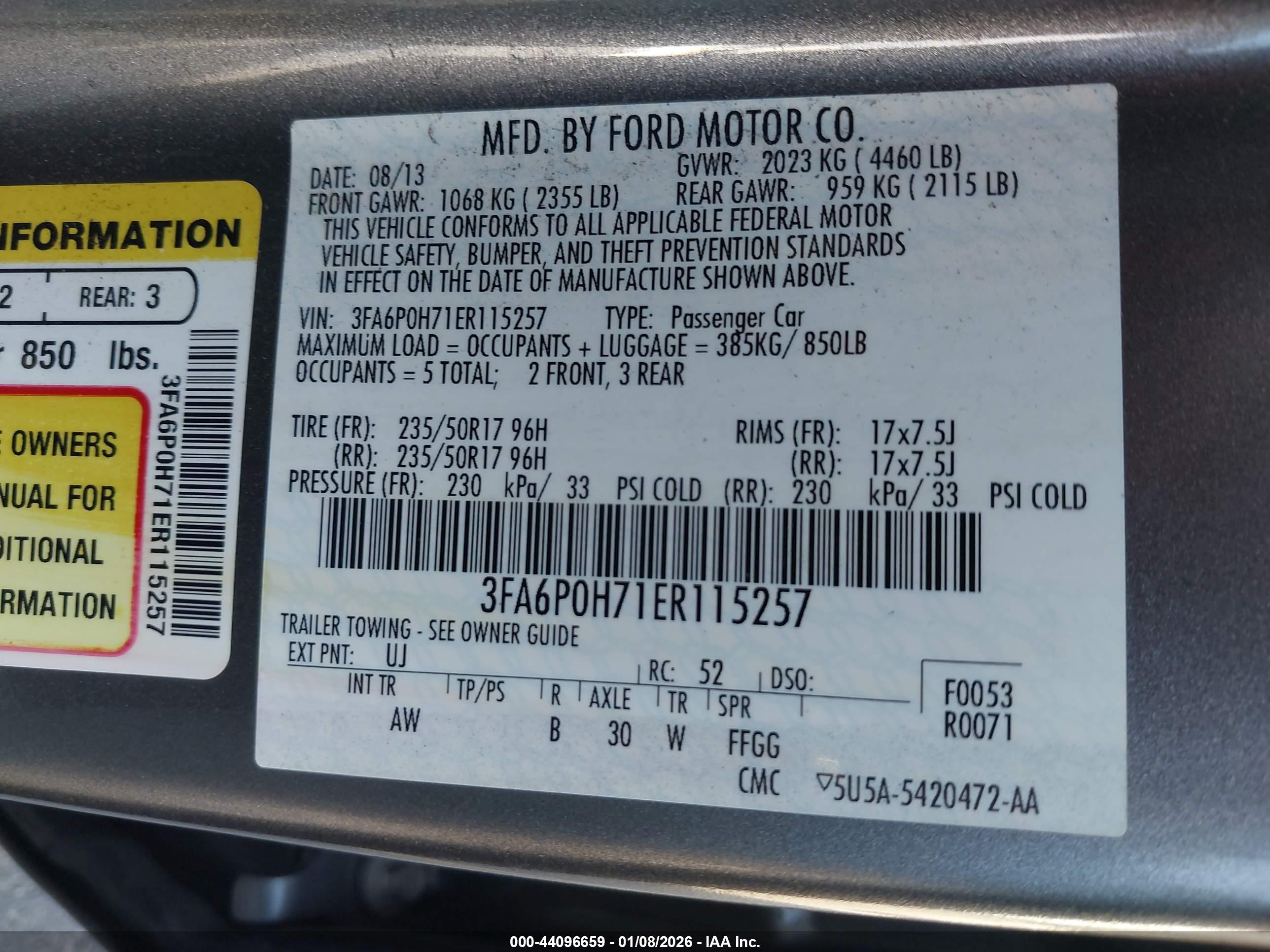 FORD FUSION image 9